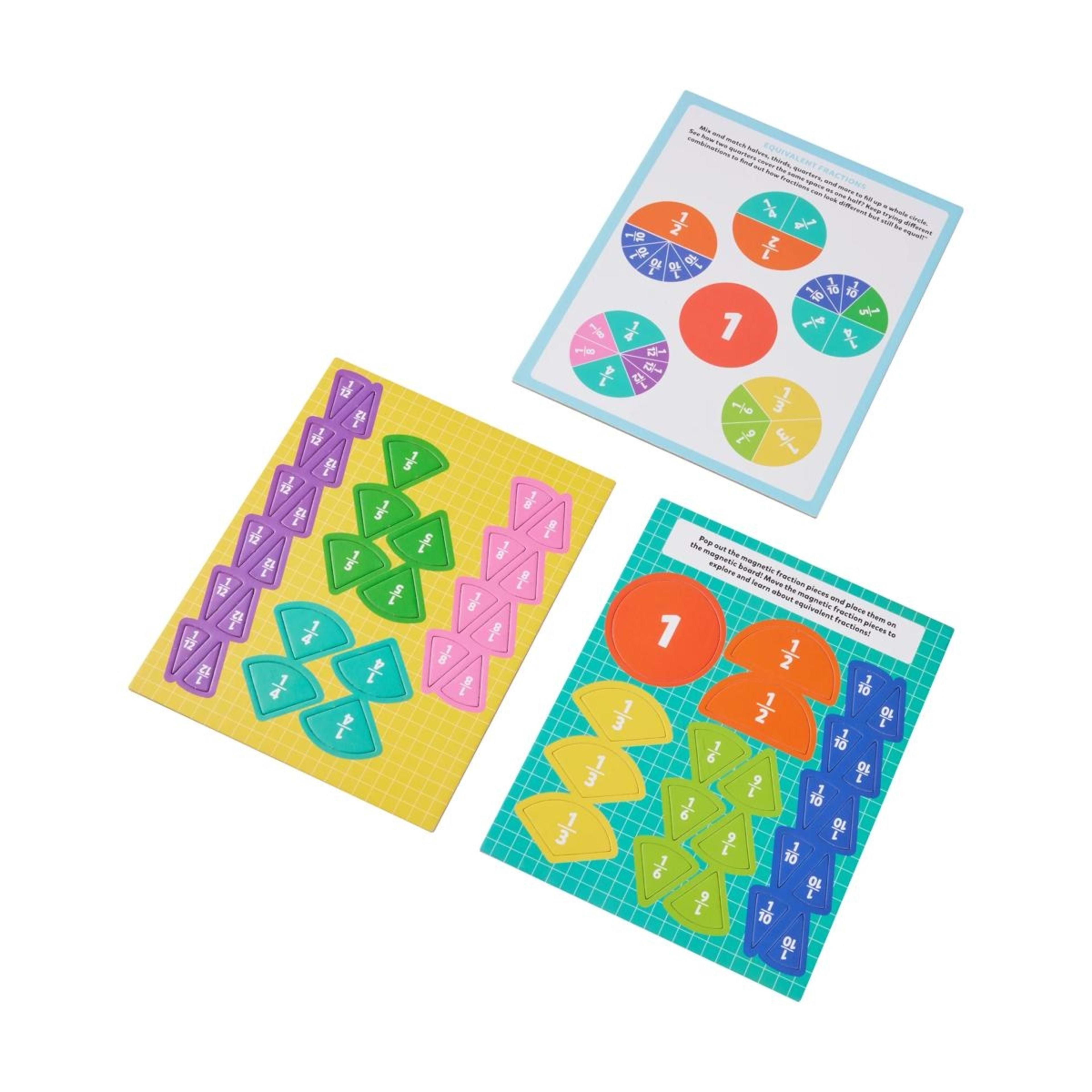 3 Fraction Magnets: Magnetic Fraction Puzzle, 3 of 8