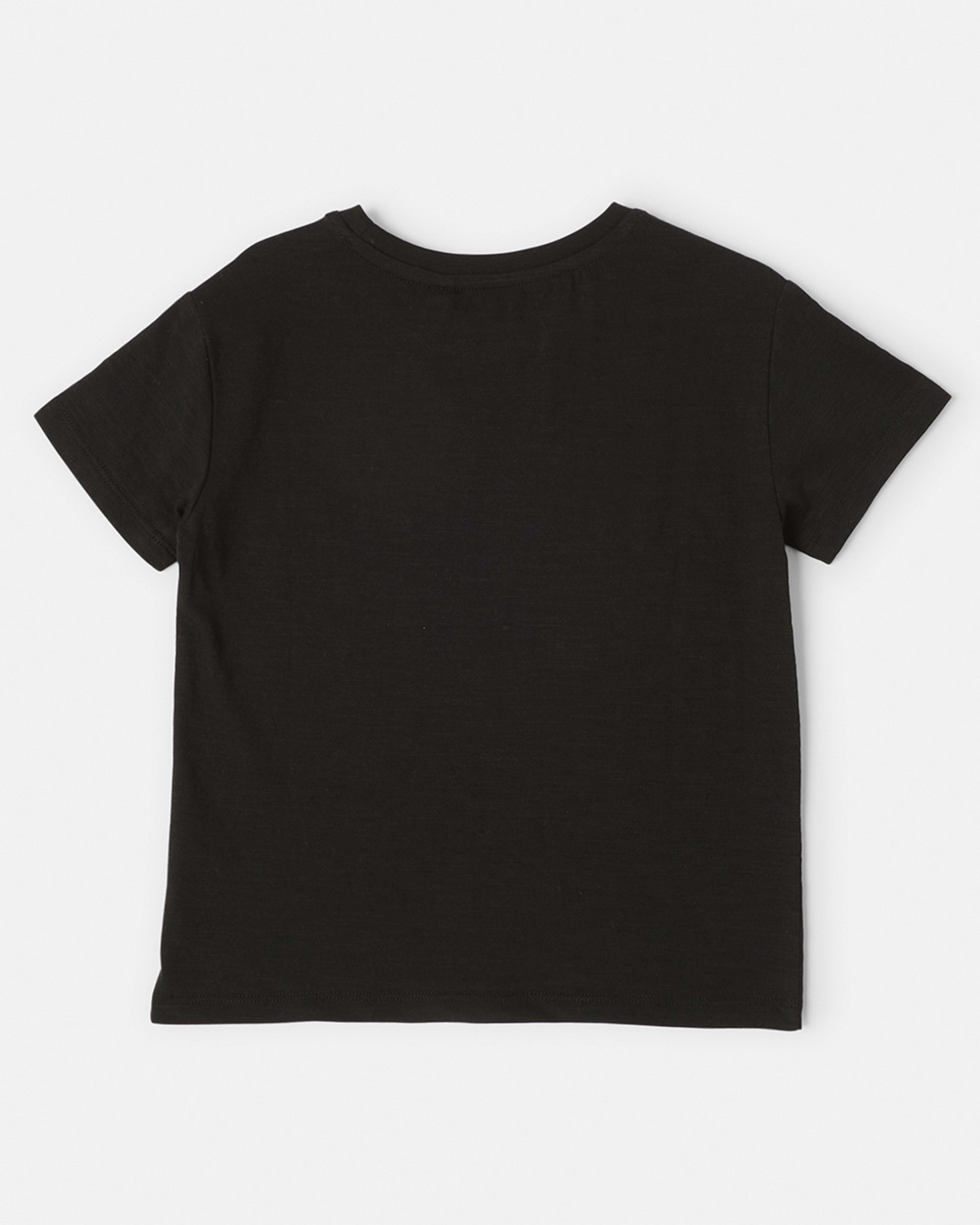 7 Foil Print T-shirt Black Dino, 7 of 7