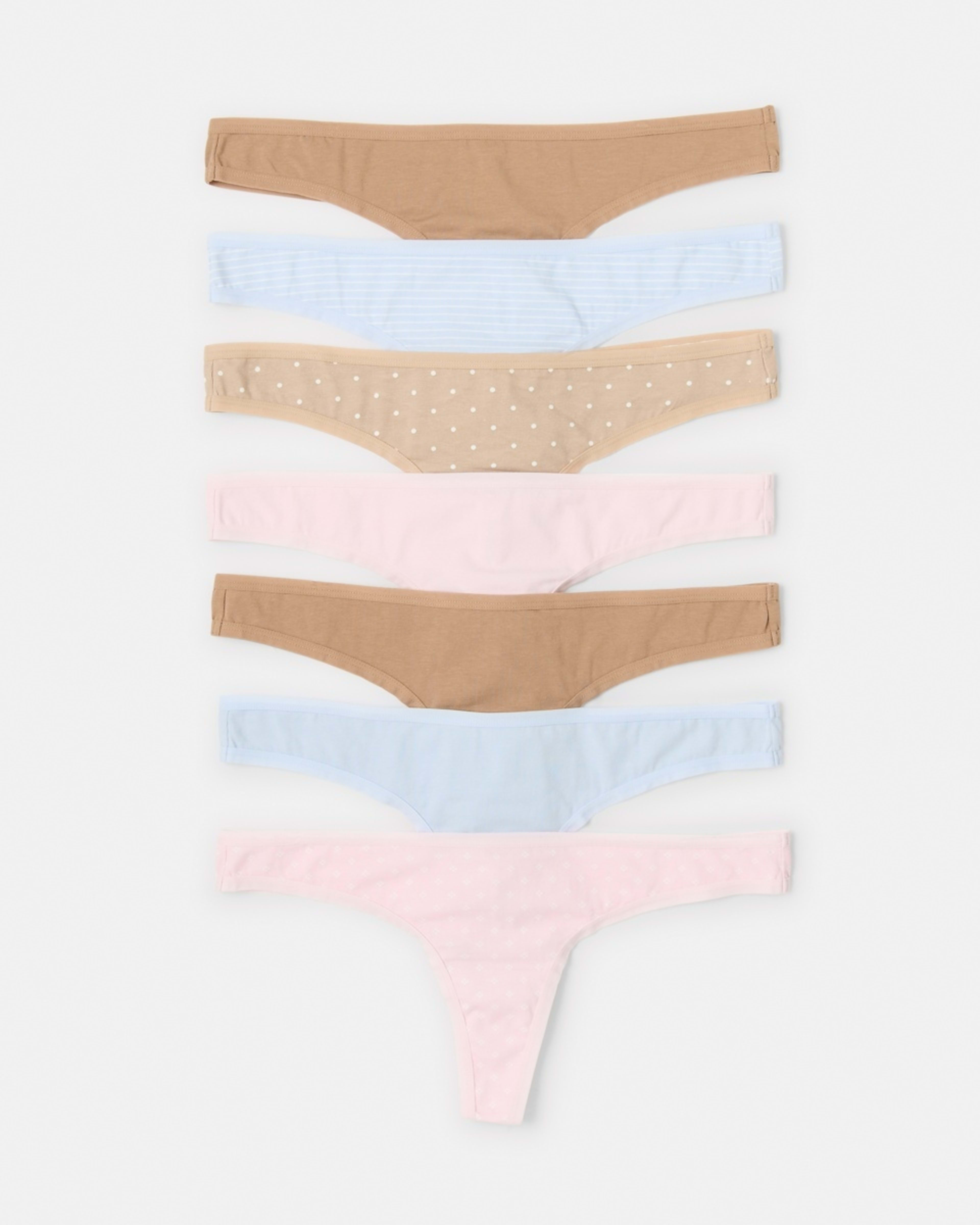 1 7 Pack G-String Briefs Soft Spot