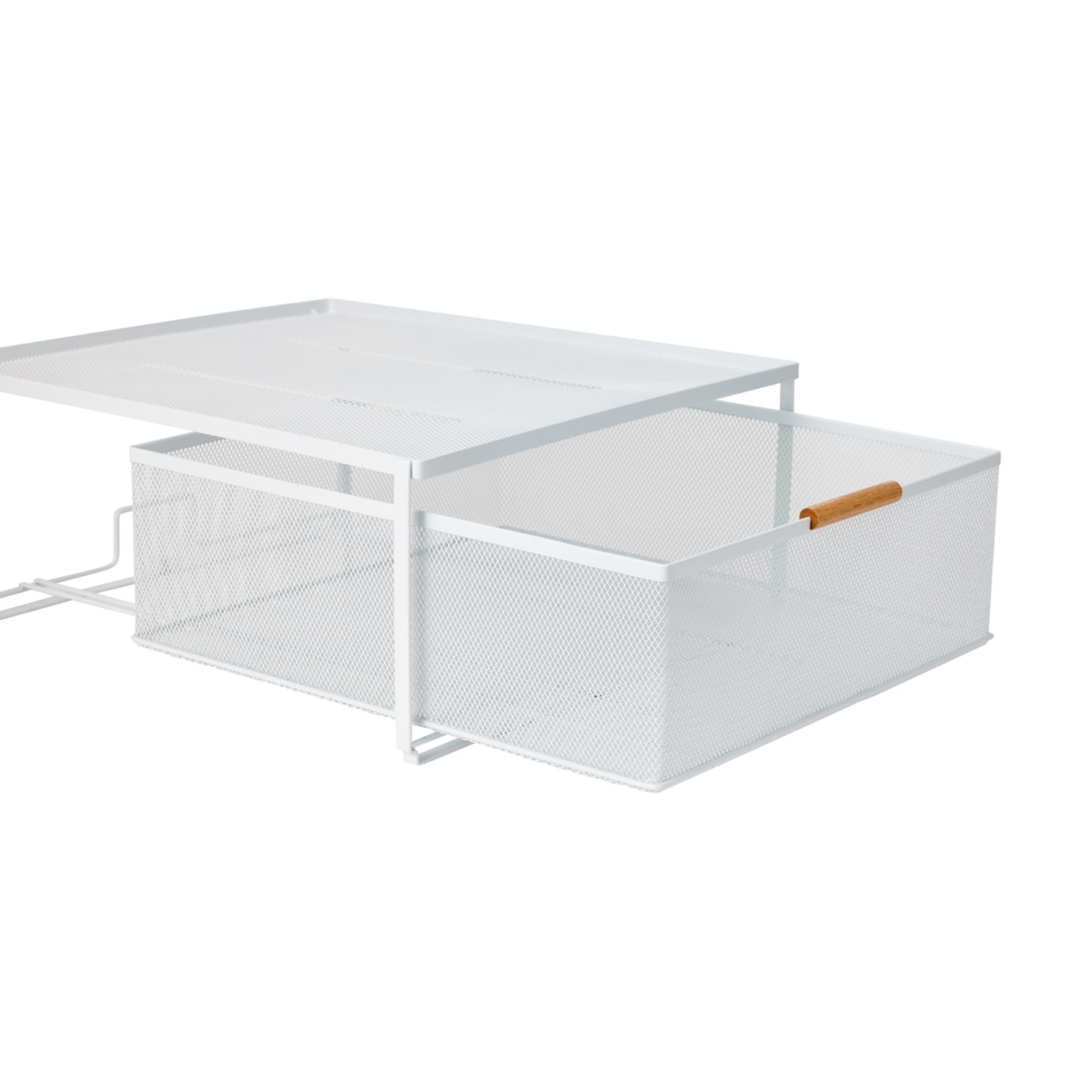 4 1 Drawer Wide Mesh Organiser, 4 of 7