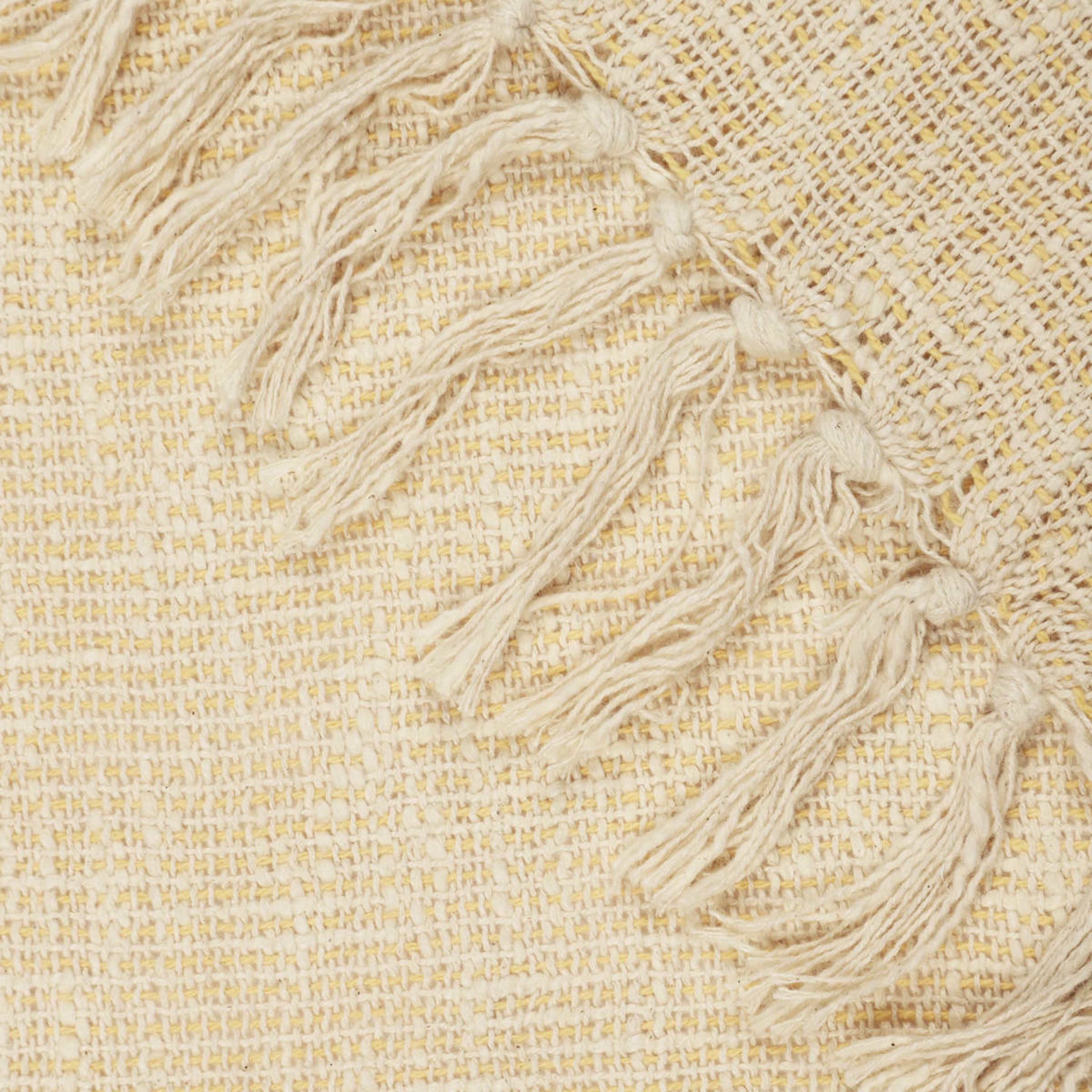 Kyra Cotton Throw Natural Kmart