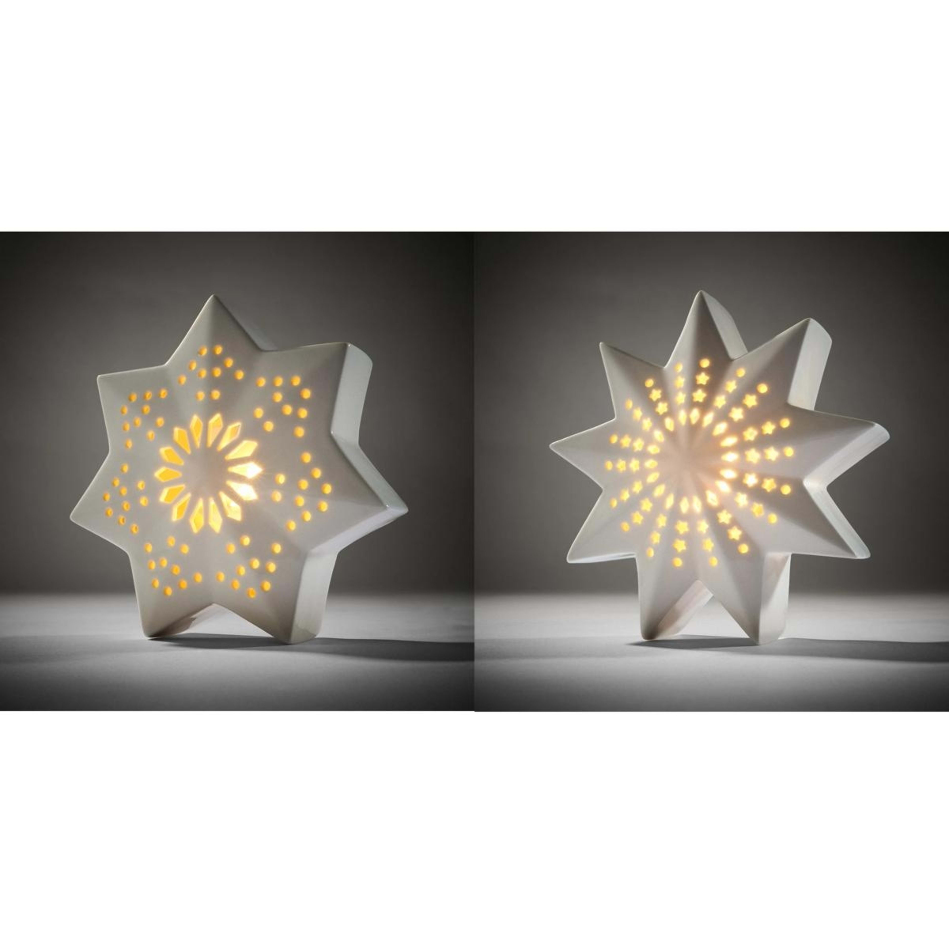1 Battery Operated LED Light Up Star Decoration - Assorted, 1 of 10