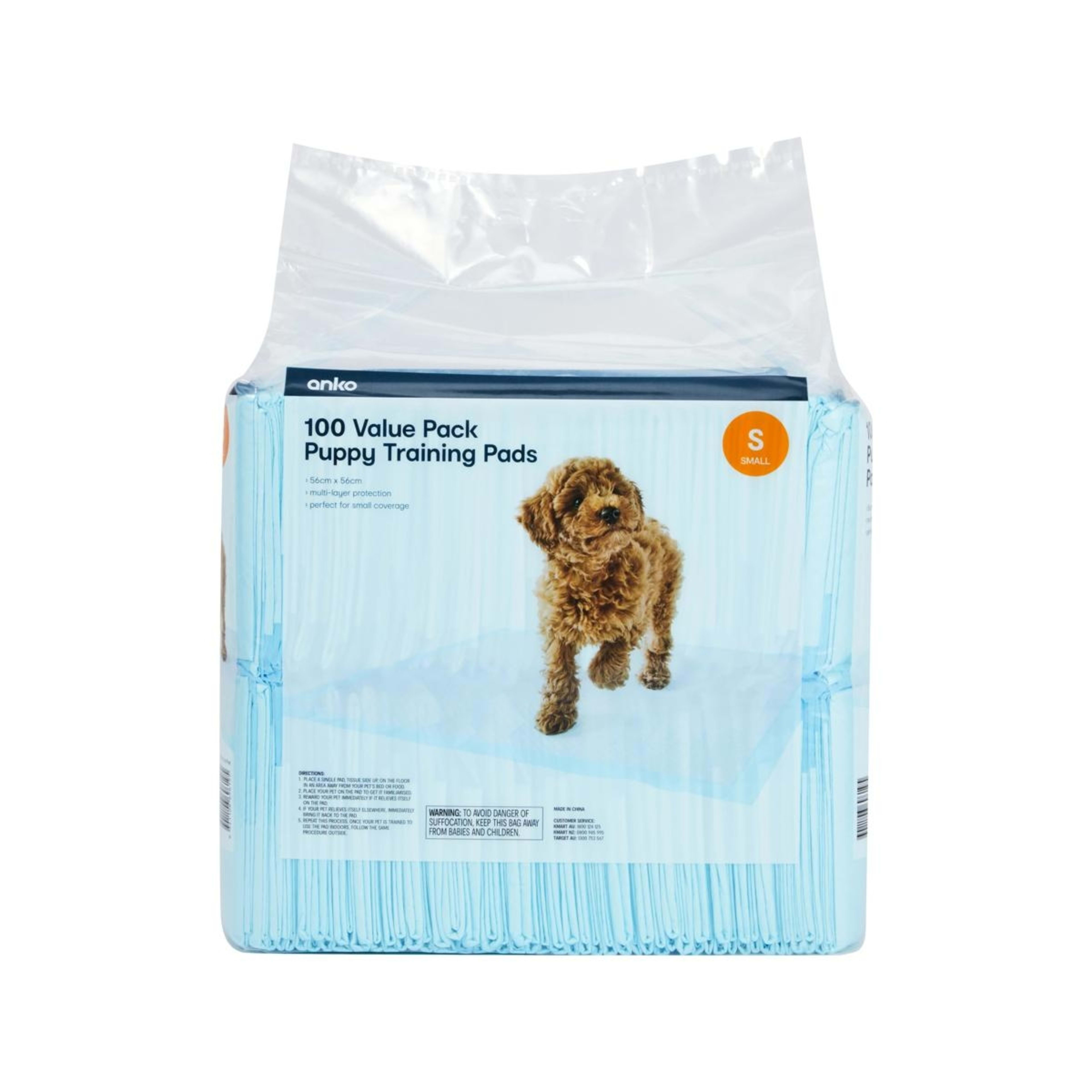 1 Puppy Training Pad 100 Pack, 1 of 8