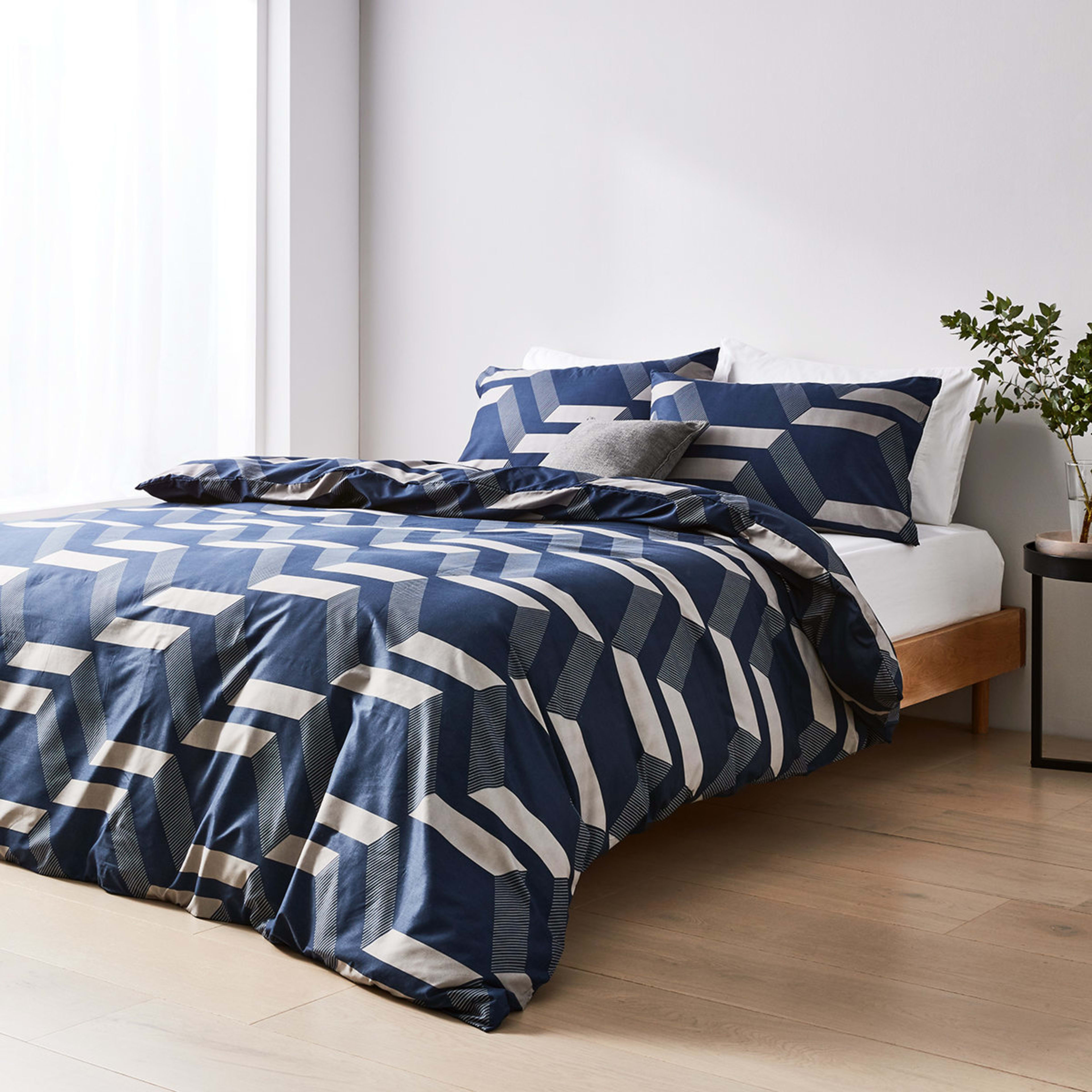 Braxton Quilt Cover Set Double Bed Kmart