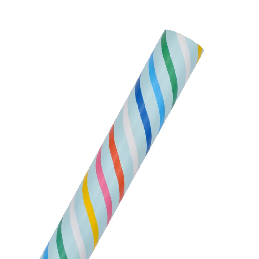Hallmark Gift Wrap Roll Diagonal Stripes Kmart