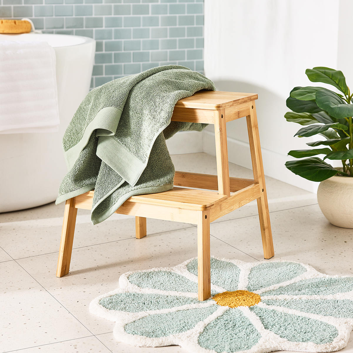 Wooden step online stool kmart