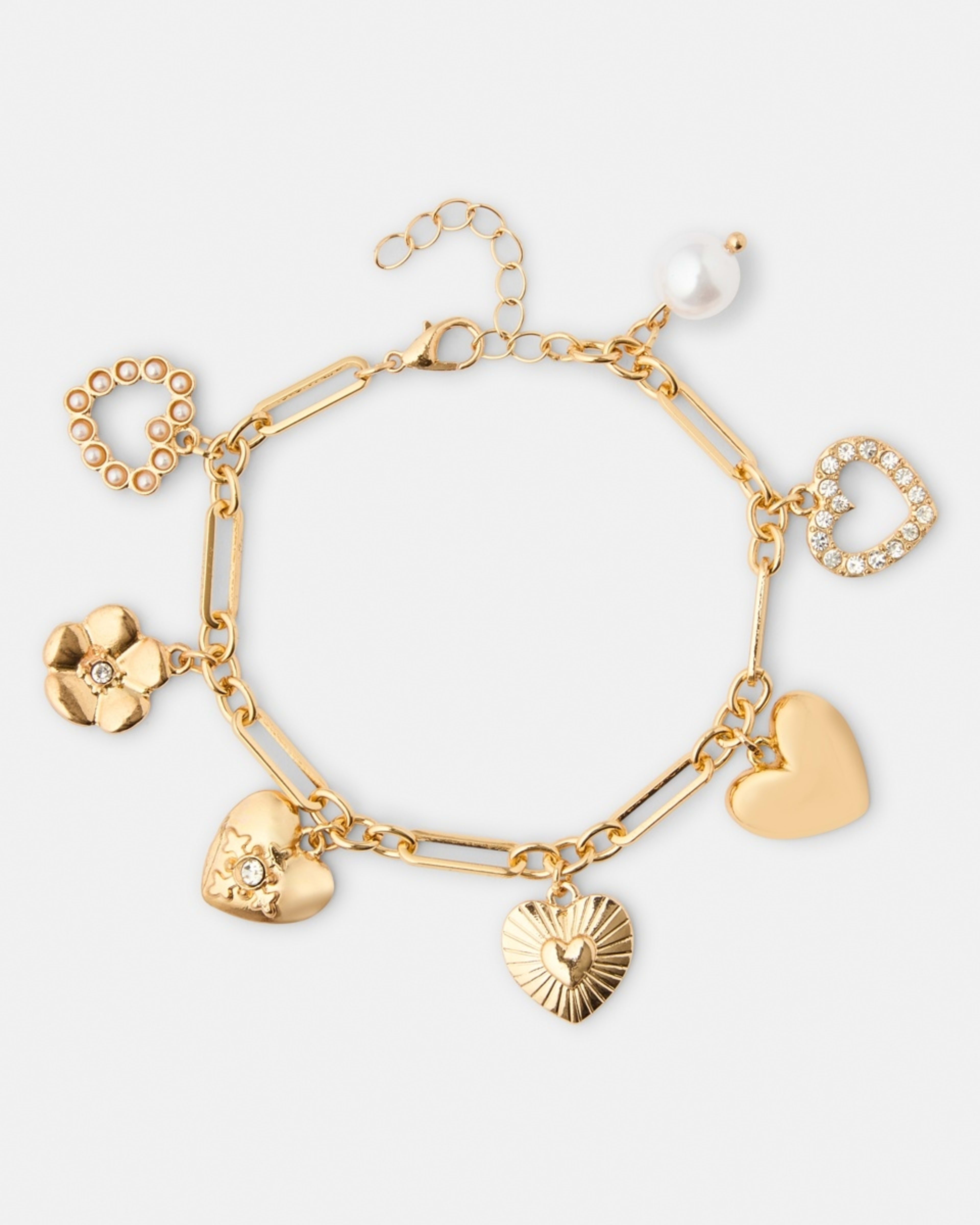 1 Charm Bracelet - Gold Tone Gold, 1 of 4