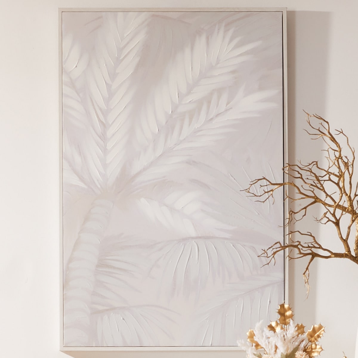 Textured Palm Framed Print Kmart NZ