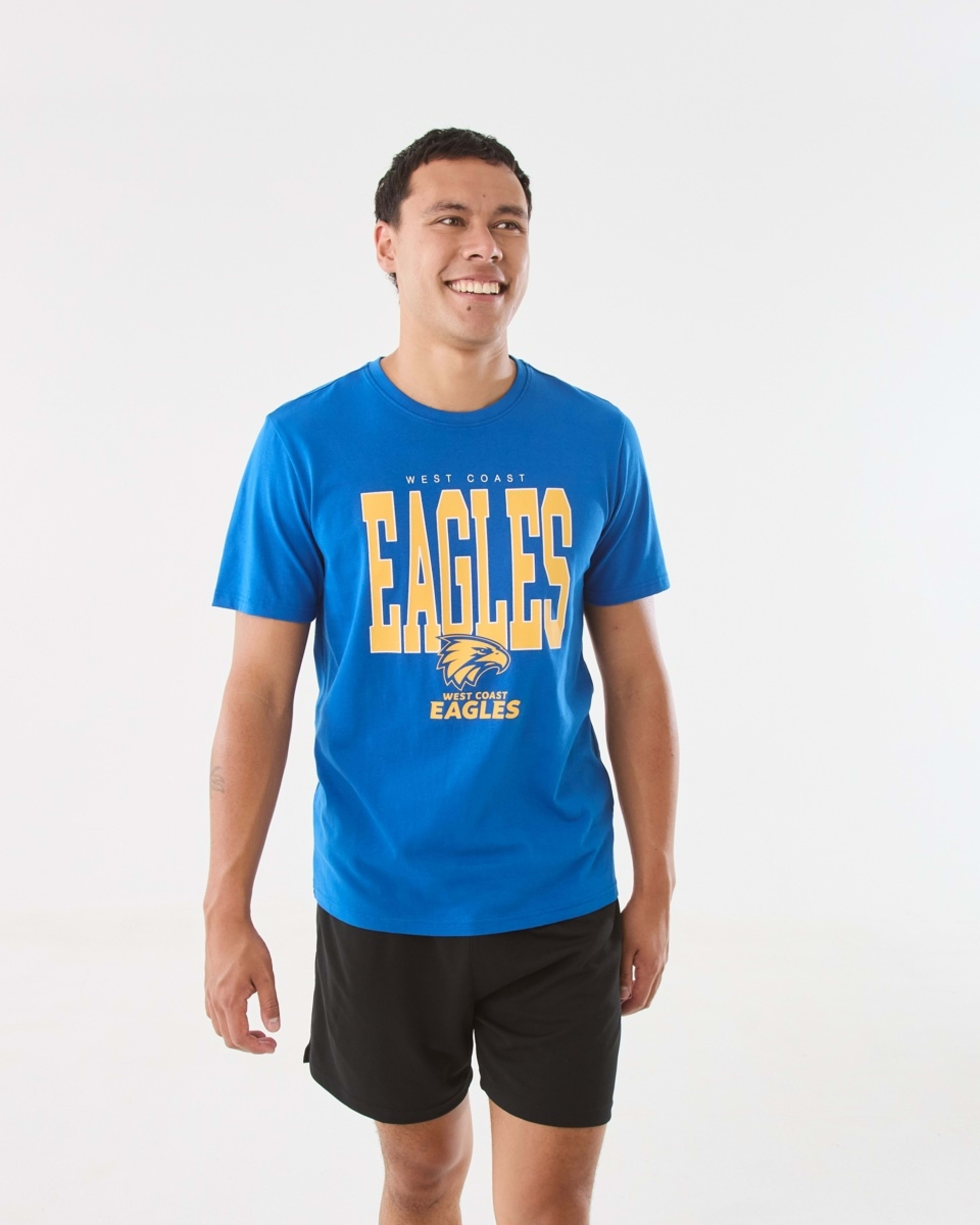 1 Official AFL Adult T-shirt West Coast, 1 of 5