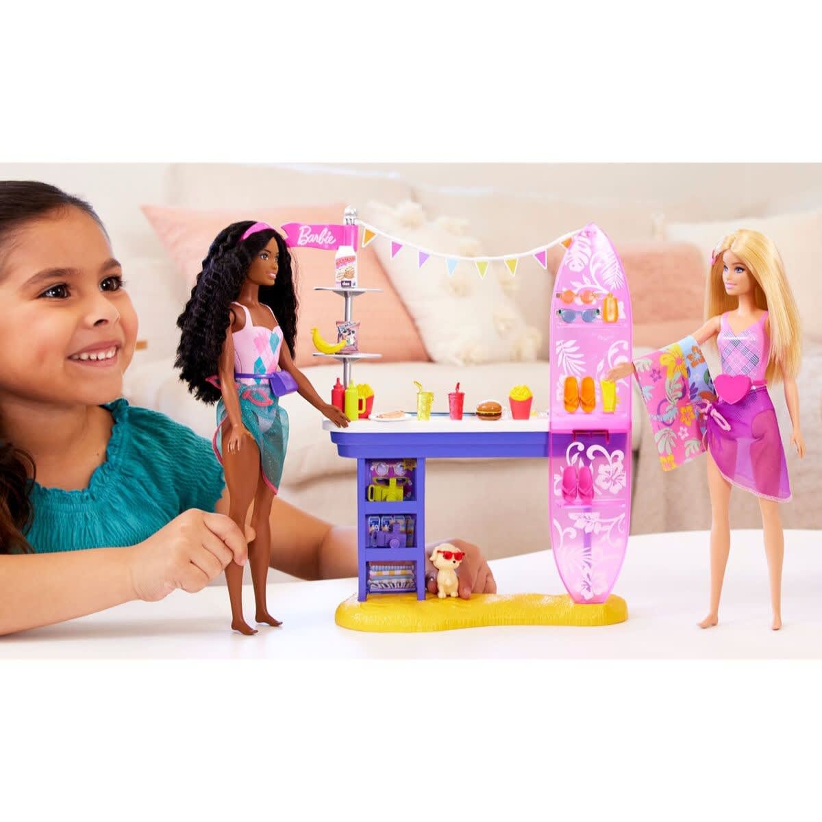 Barbie Beach Boardwalk Playset Kmart 6423