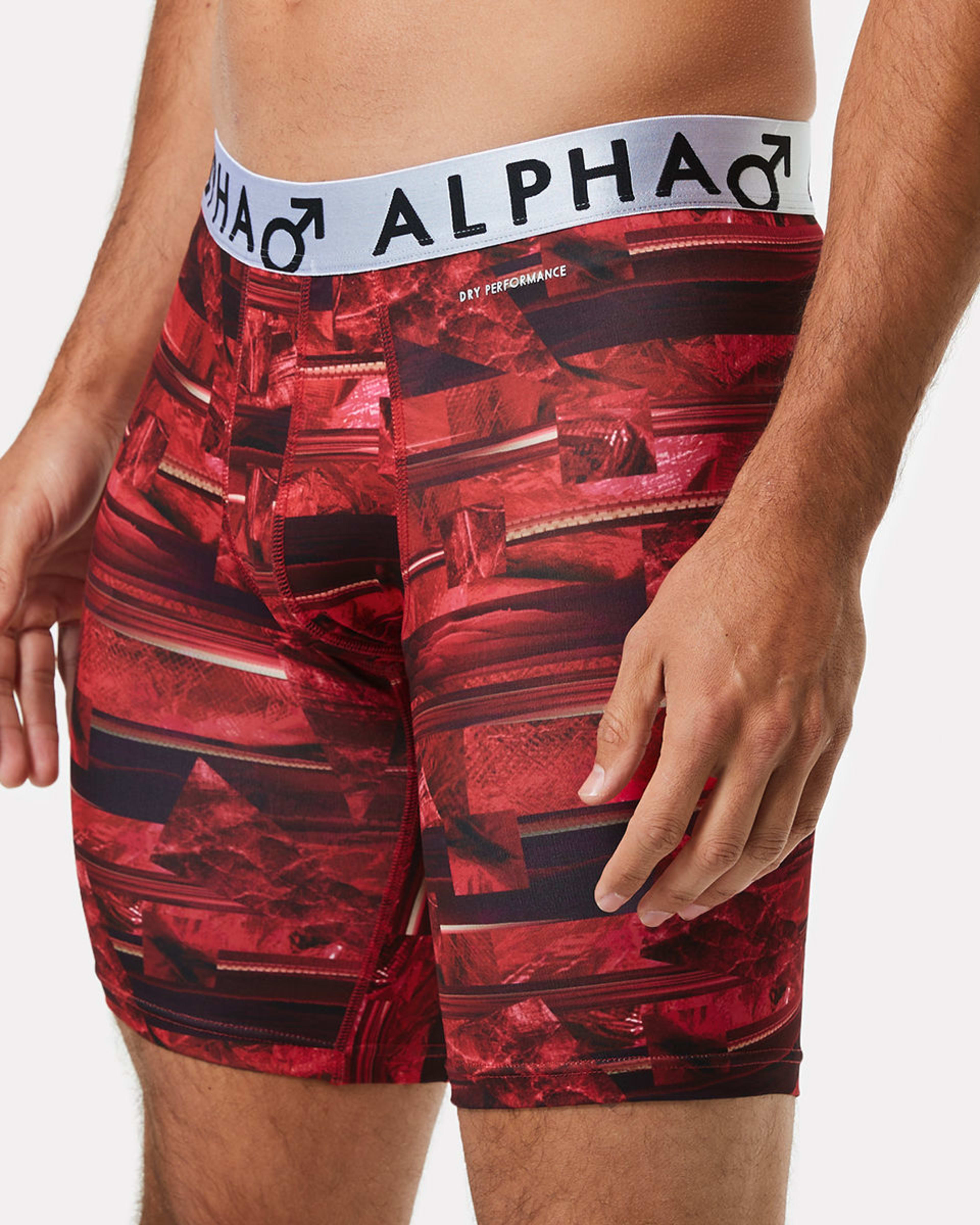 2 Long Sports Trunks Red Chaos, 2 of 5