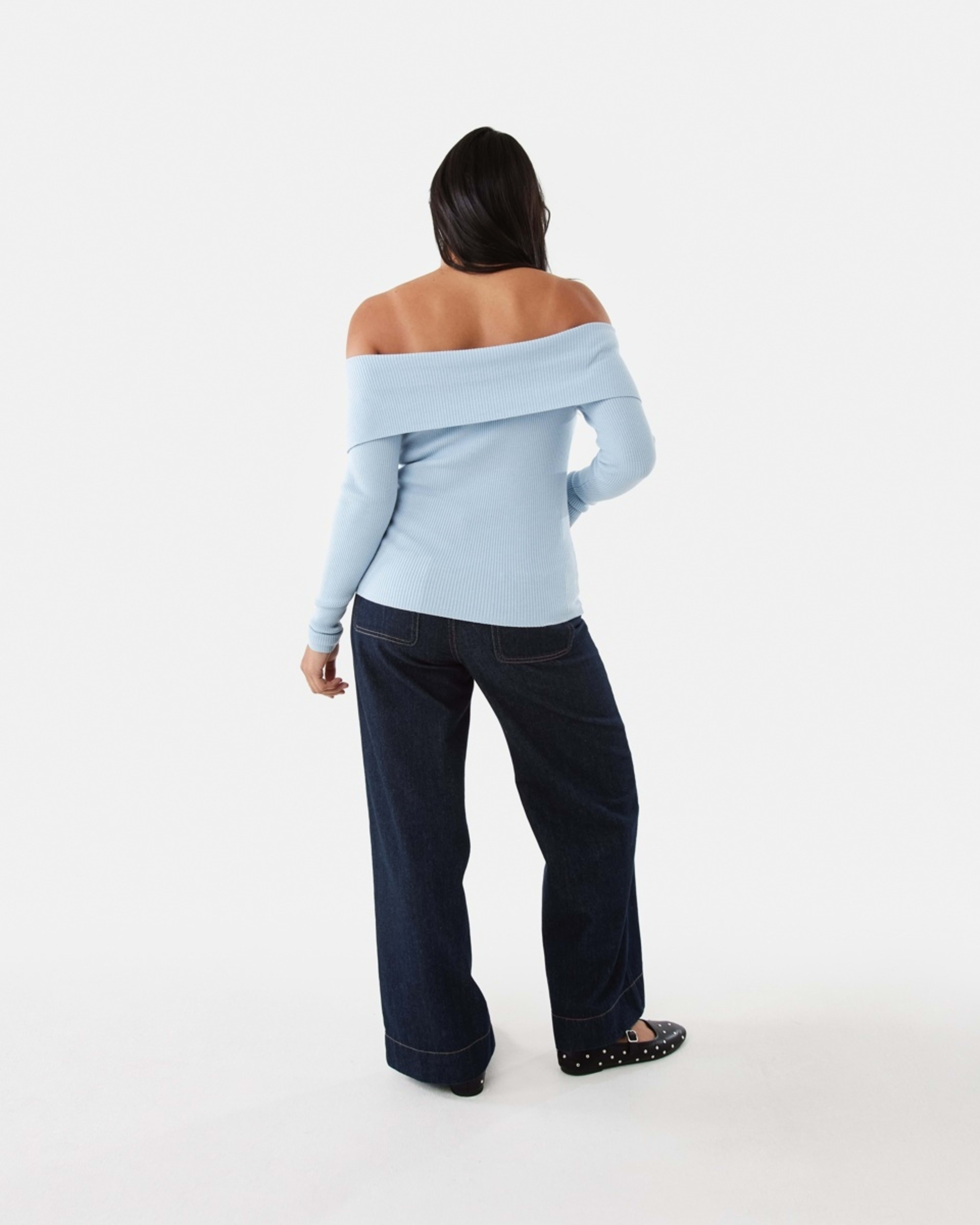 4 Long Sleeve Off Shoulder Top SKYWAY, 4 of 8