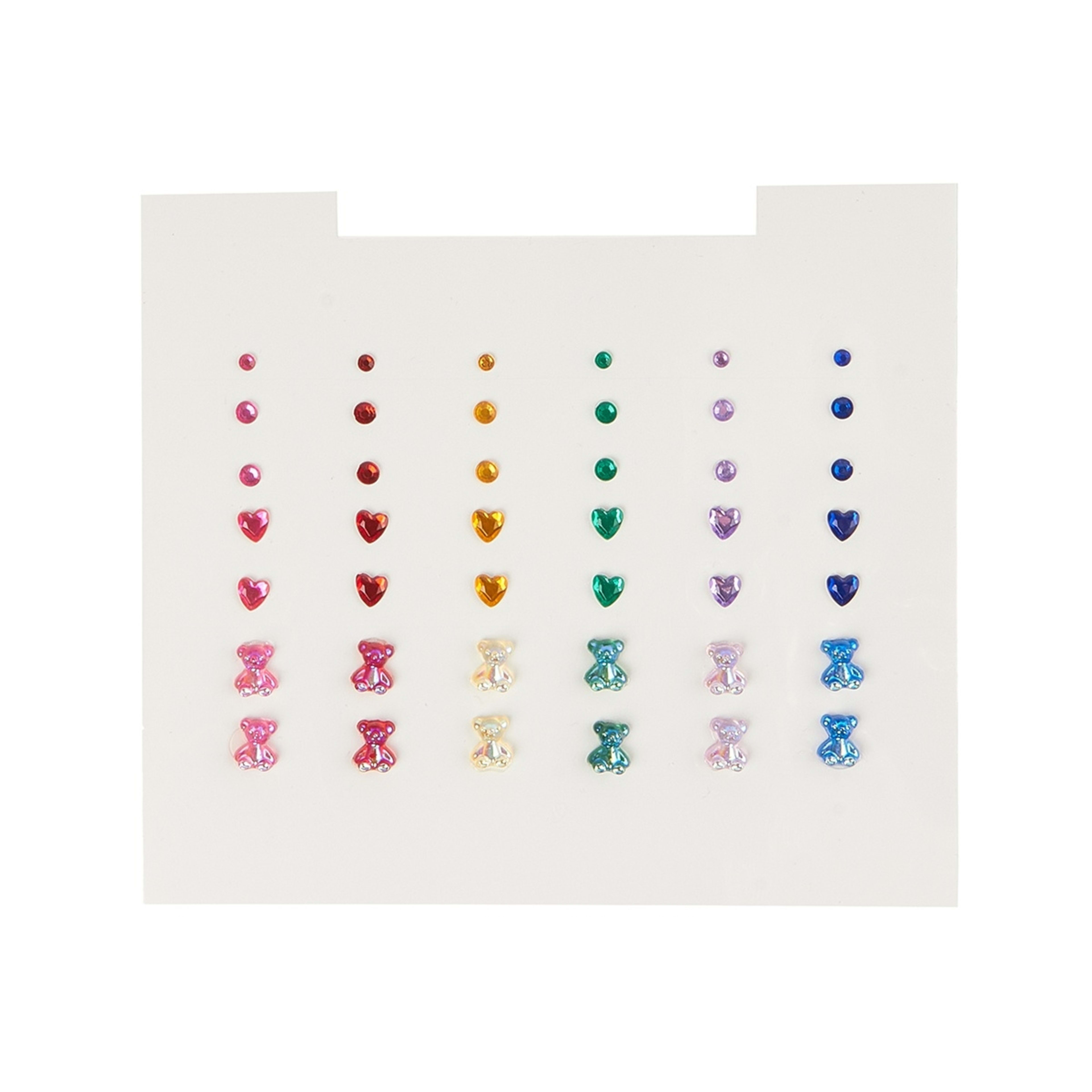 2 BYS Mini Me 42 Pack Stick On Gems - Gummy Bears, 2 of 2