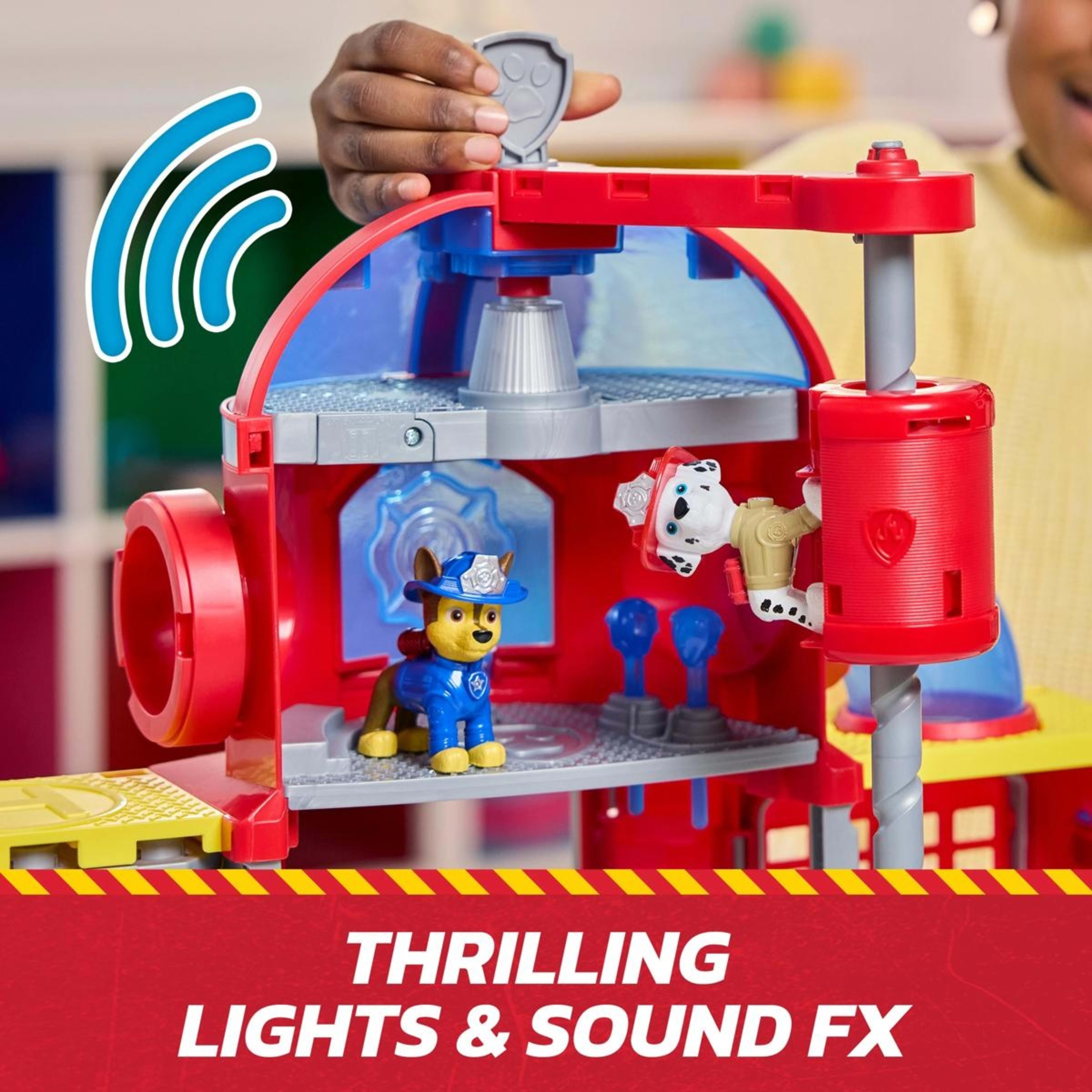 3 PAW Patrol Deluxe Fire Station Playset, 3 of 10