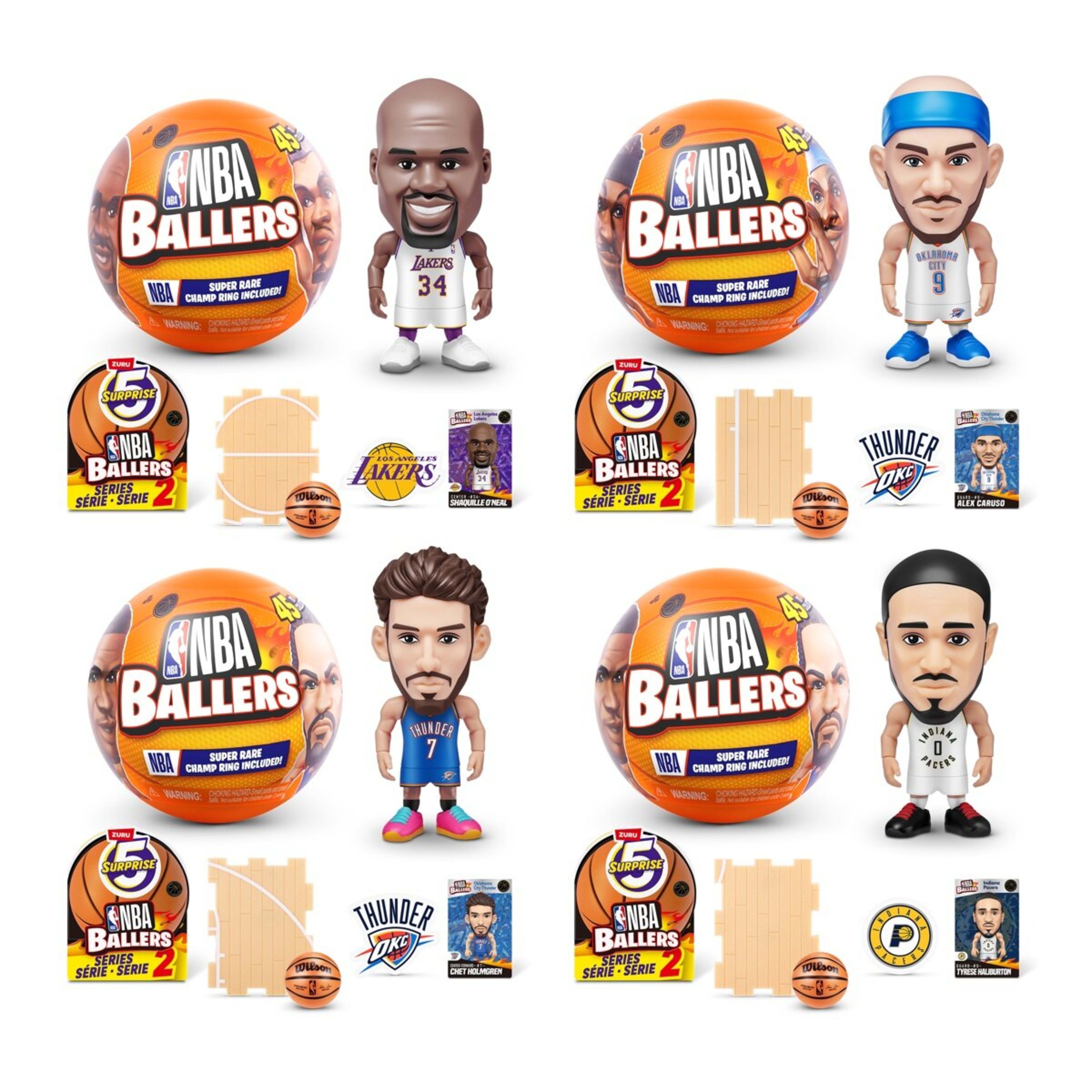 1 Zuru 5 Surprise NBA Ballers Series 2 - Assorted