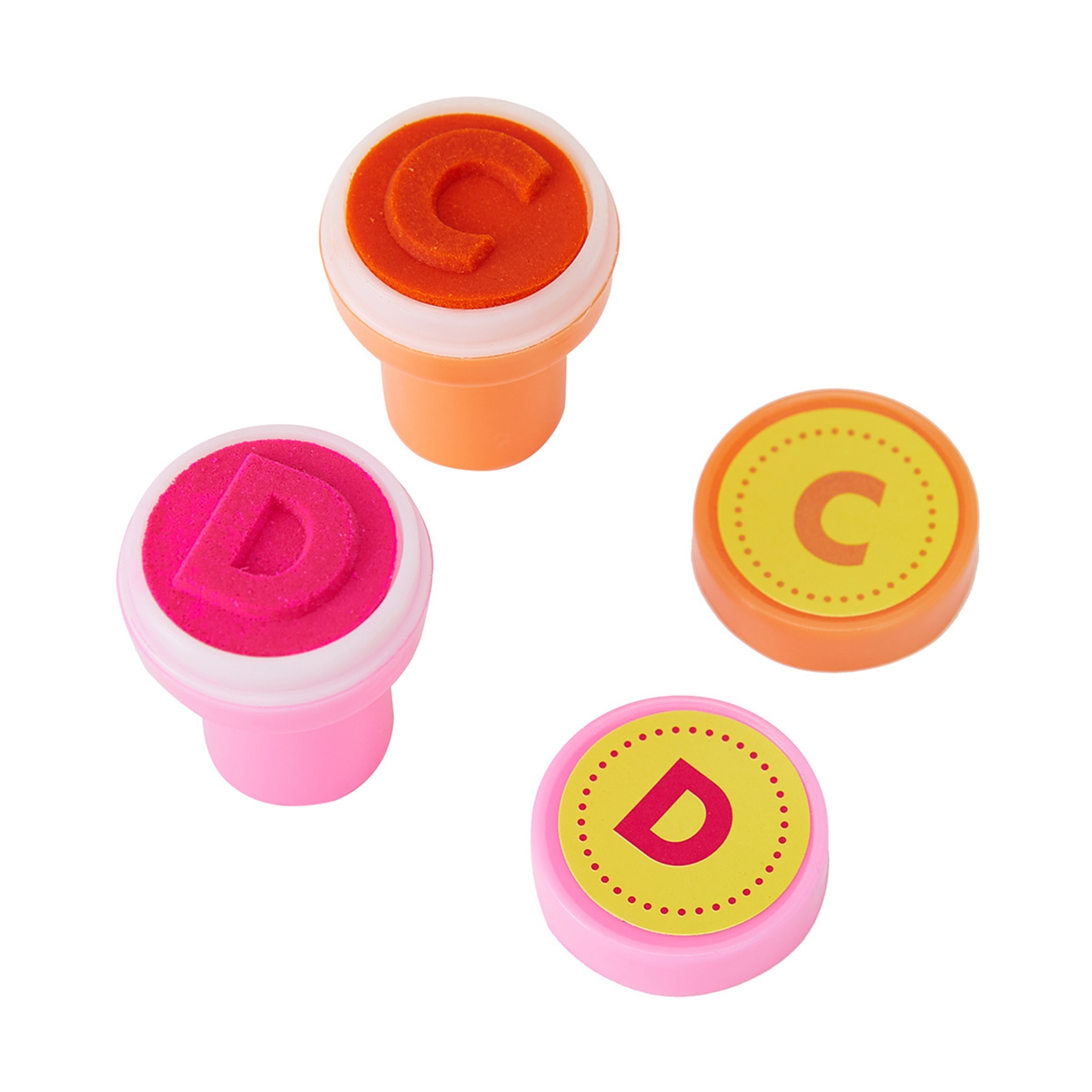 26 Pack ABC Self Ink Stamps Kmart