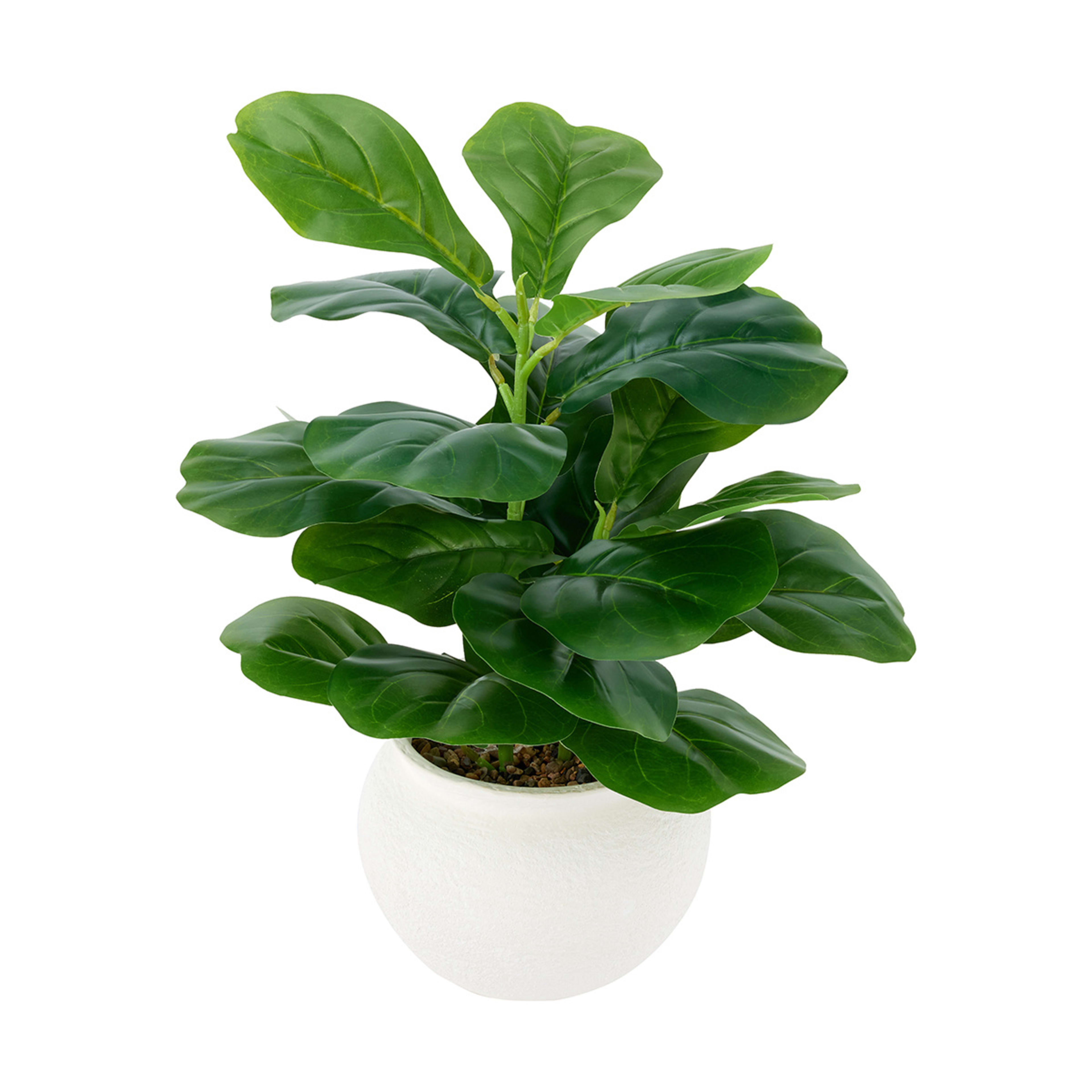 Artificial Fiddle Fig Plant in Pot Kmart NZ