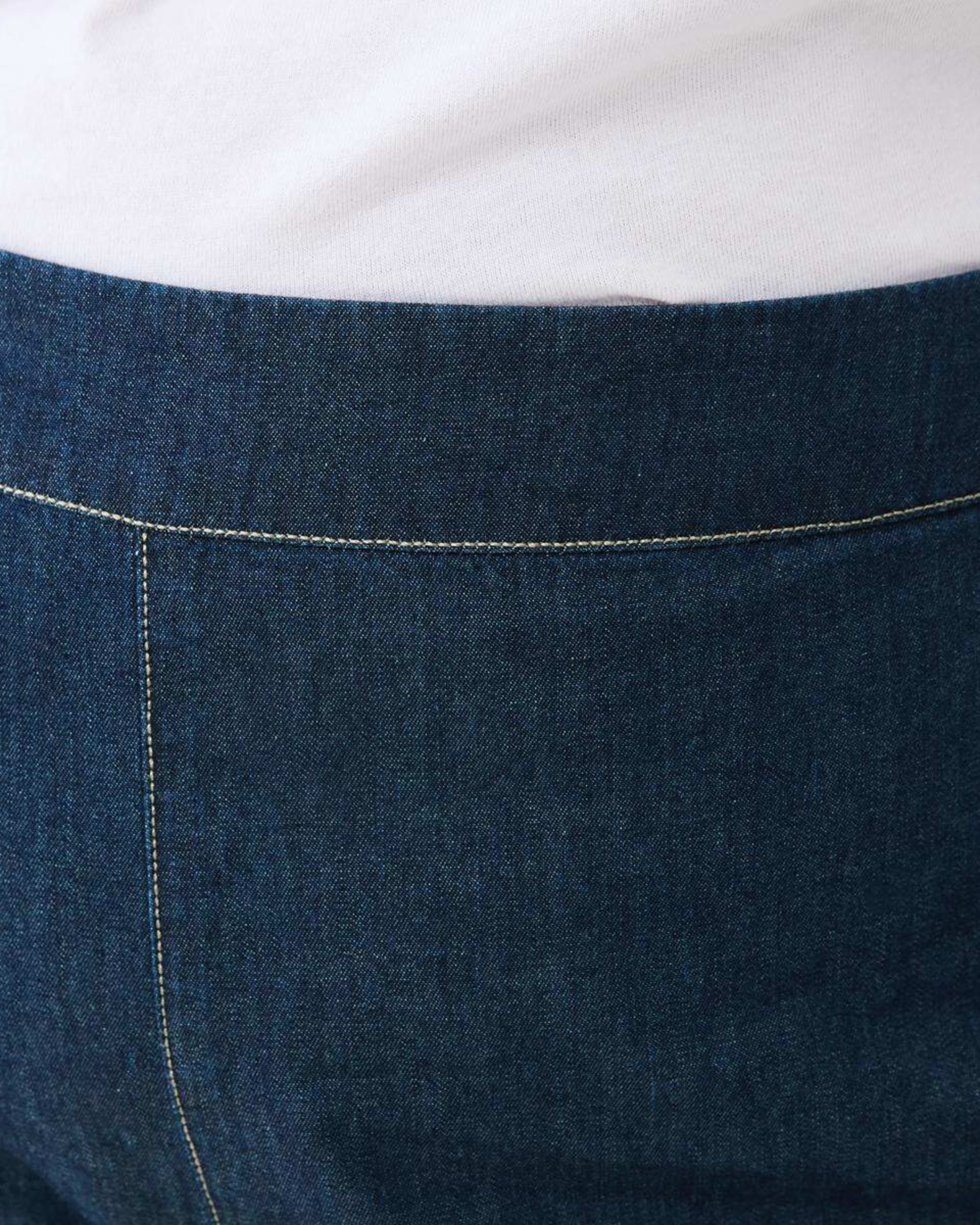 4 Curve Chambray Wide Leg Pants DARK DENIM WASH, 4 of 5