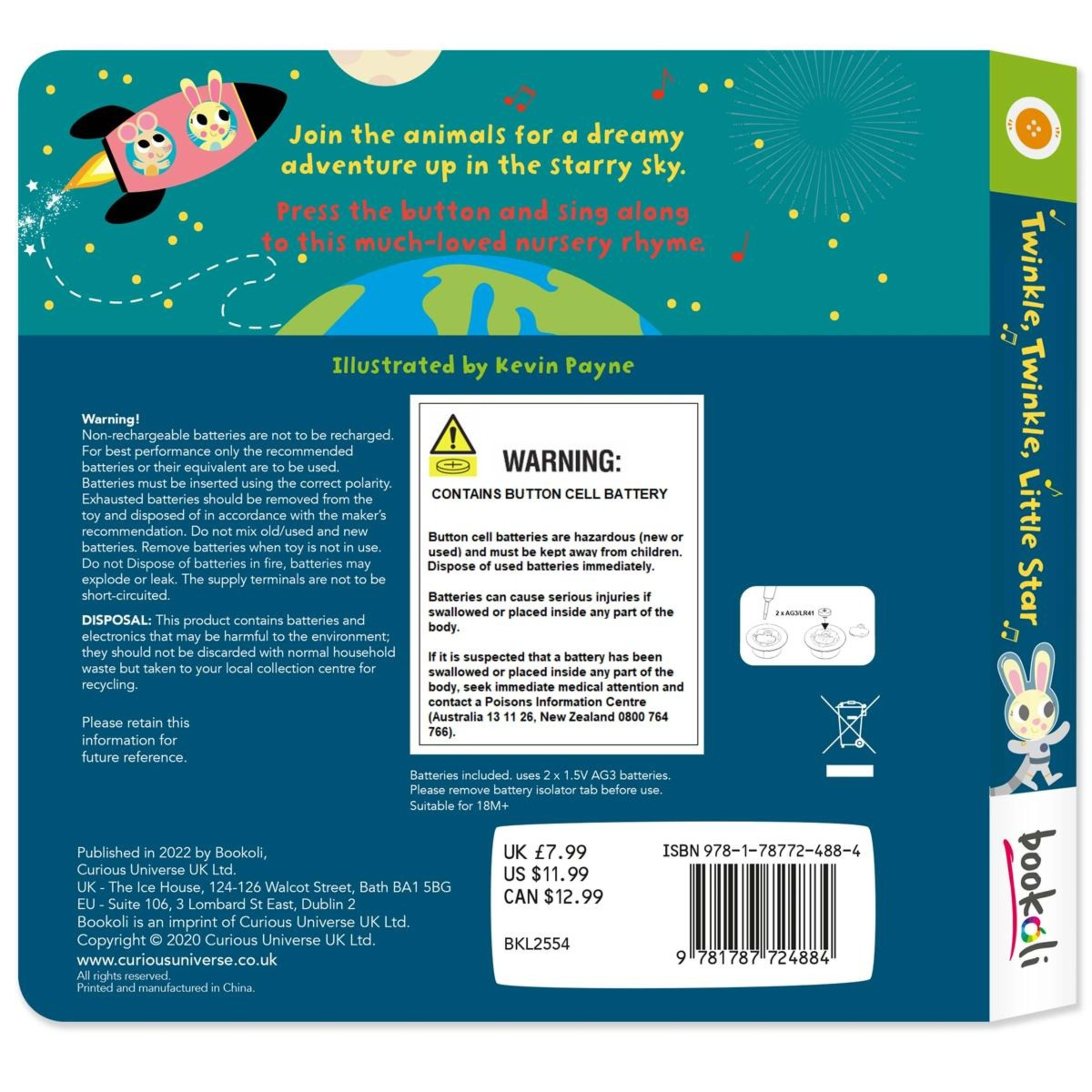 2 Twinkle, Twinkle, Little Star - Book, 2 of 9