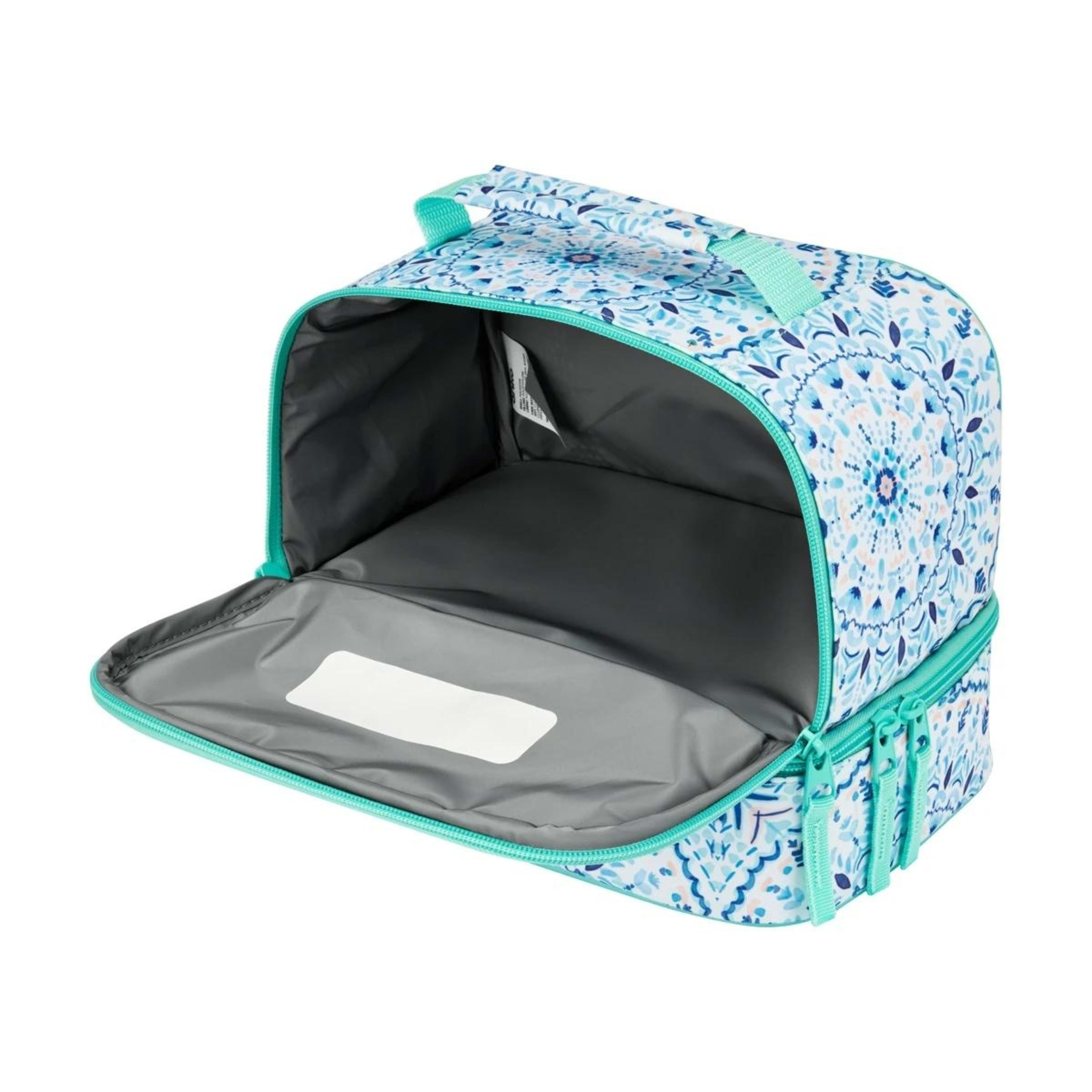 3 Mandala Insulated Twin Deck Lunch Bag, 3 of 6