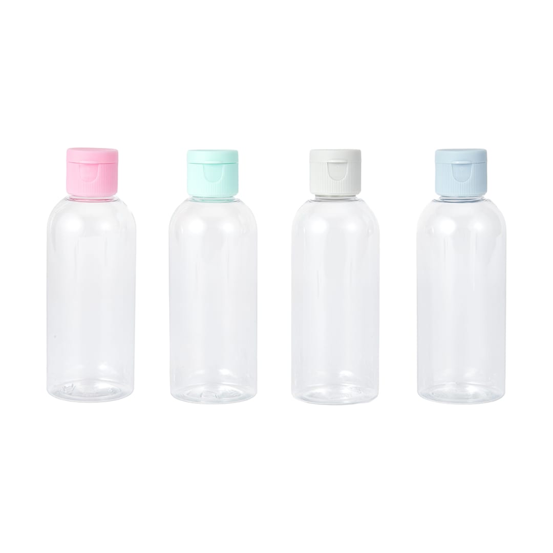 4 Pack Travel Solutions Flip Top Bottles Kmart NZ