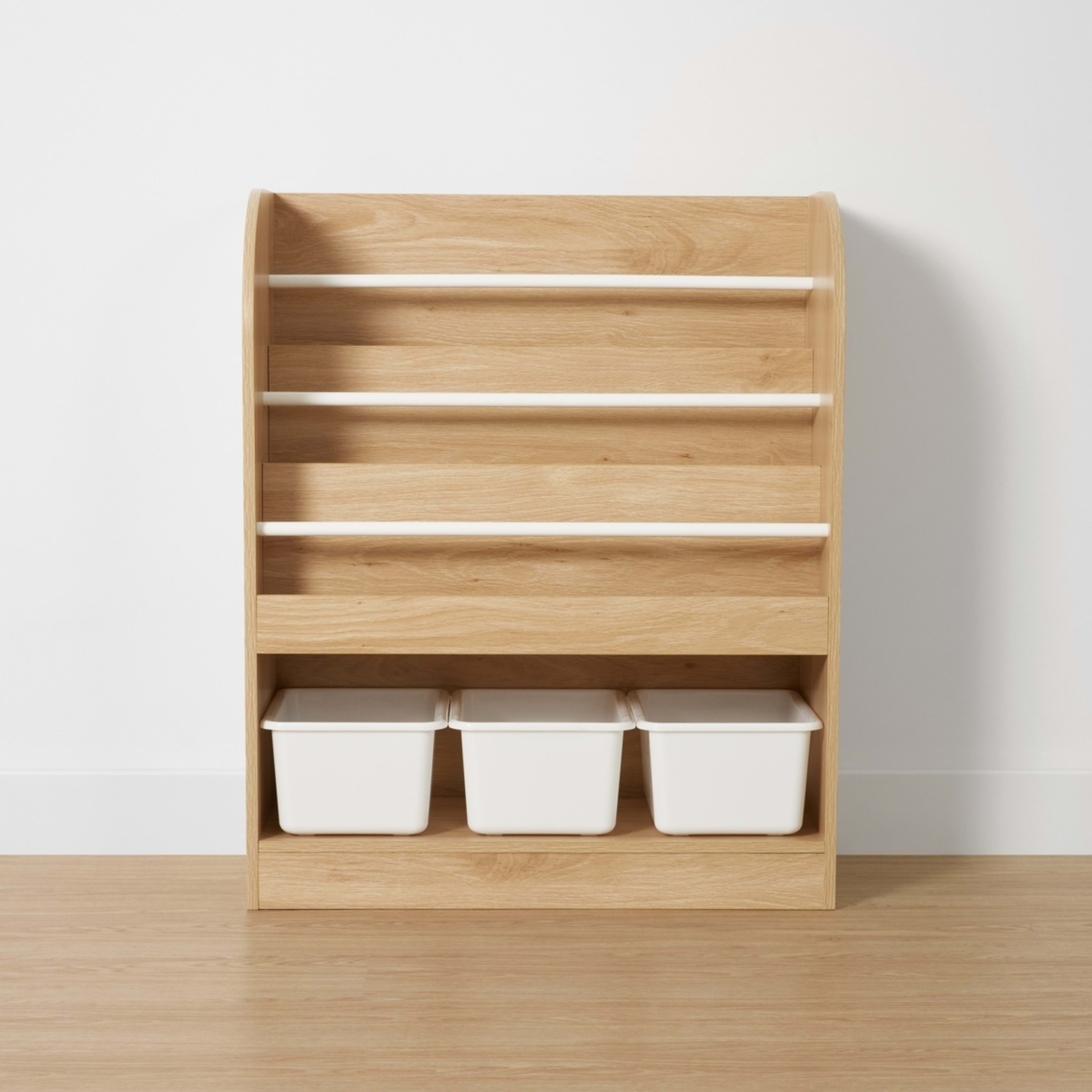 3 Kids Bookcase with Storage, 3 of 8