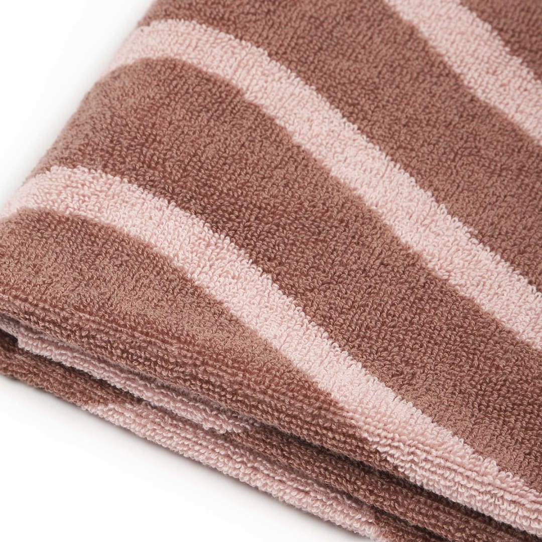 Wave Cotton Hand Towel Tan Kmart