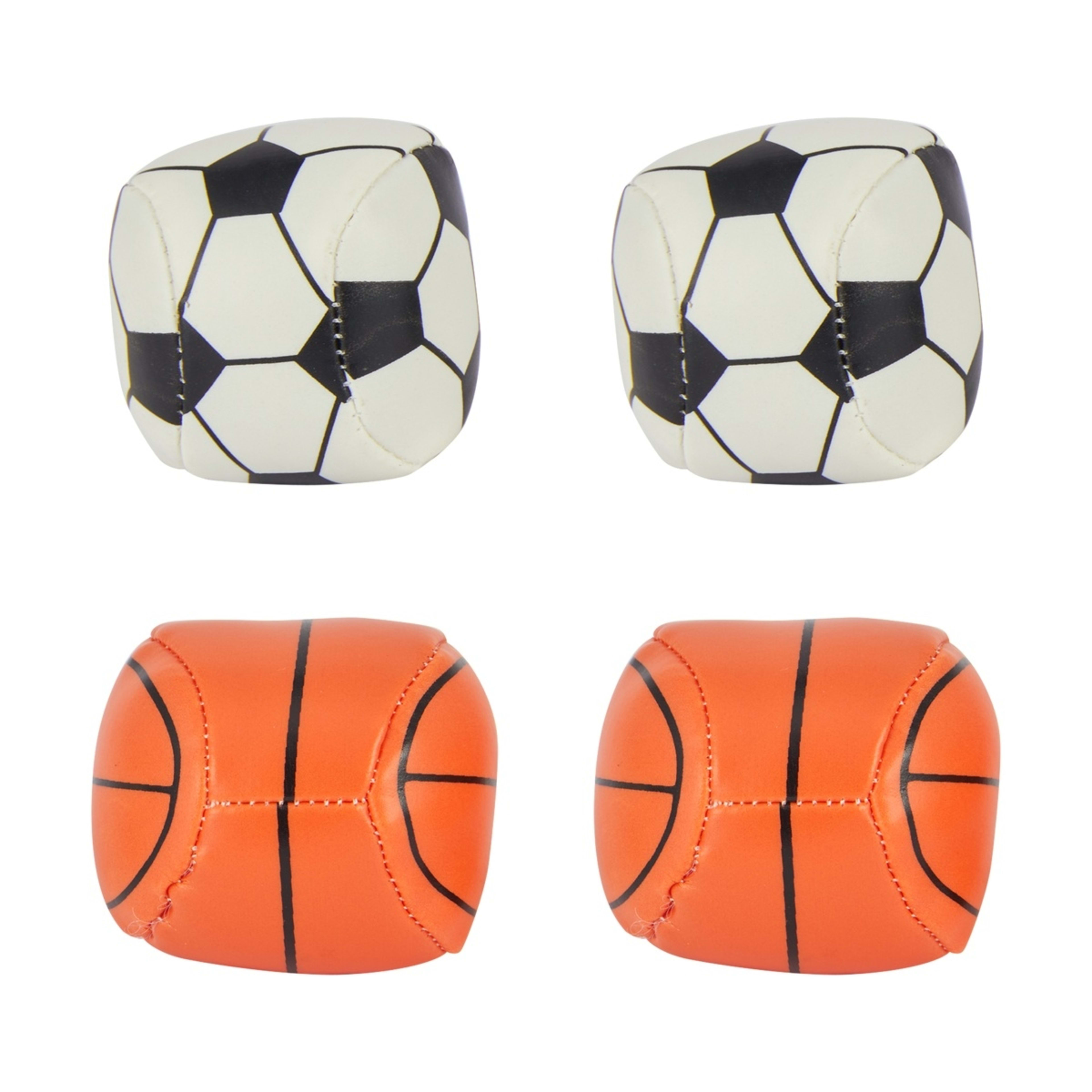 1 4 Piece Sport Balls Favours, 1 of 4