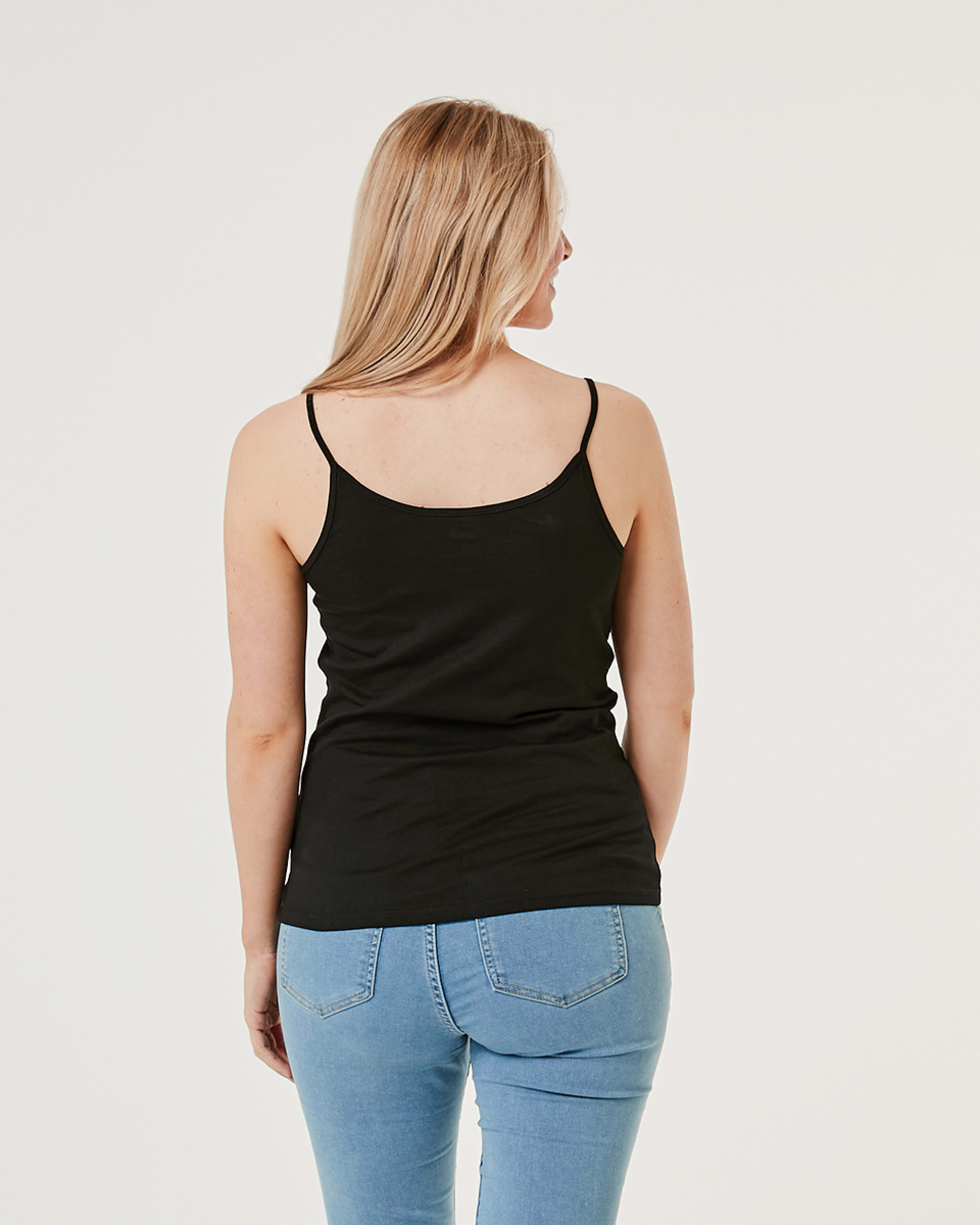 3 Basic Camisole BLACK, 3 of 4