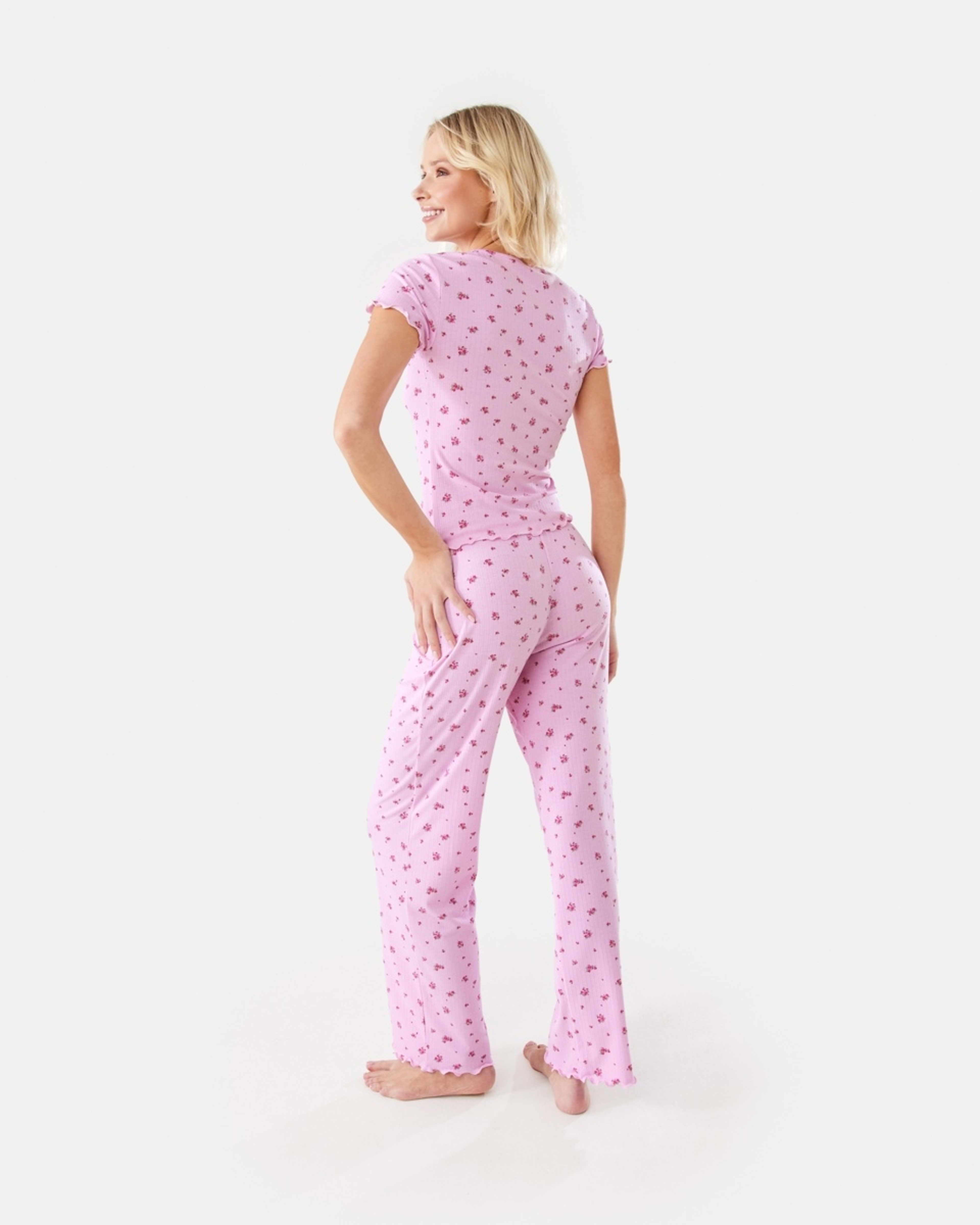 4 Rib Pants PINK ROSE PINK LADY, 4 of 6