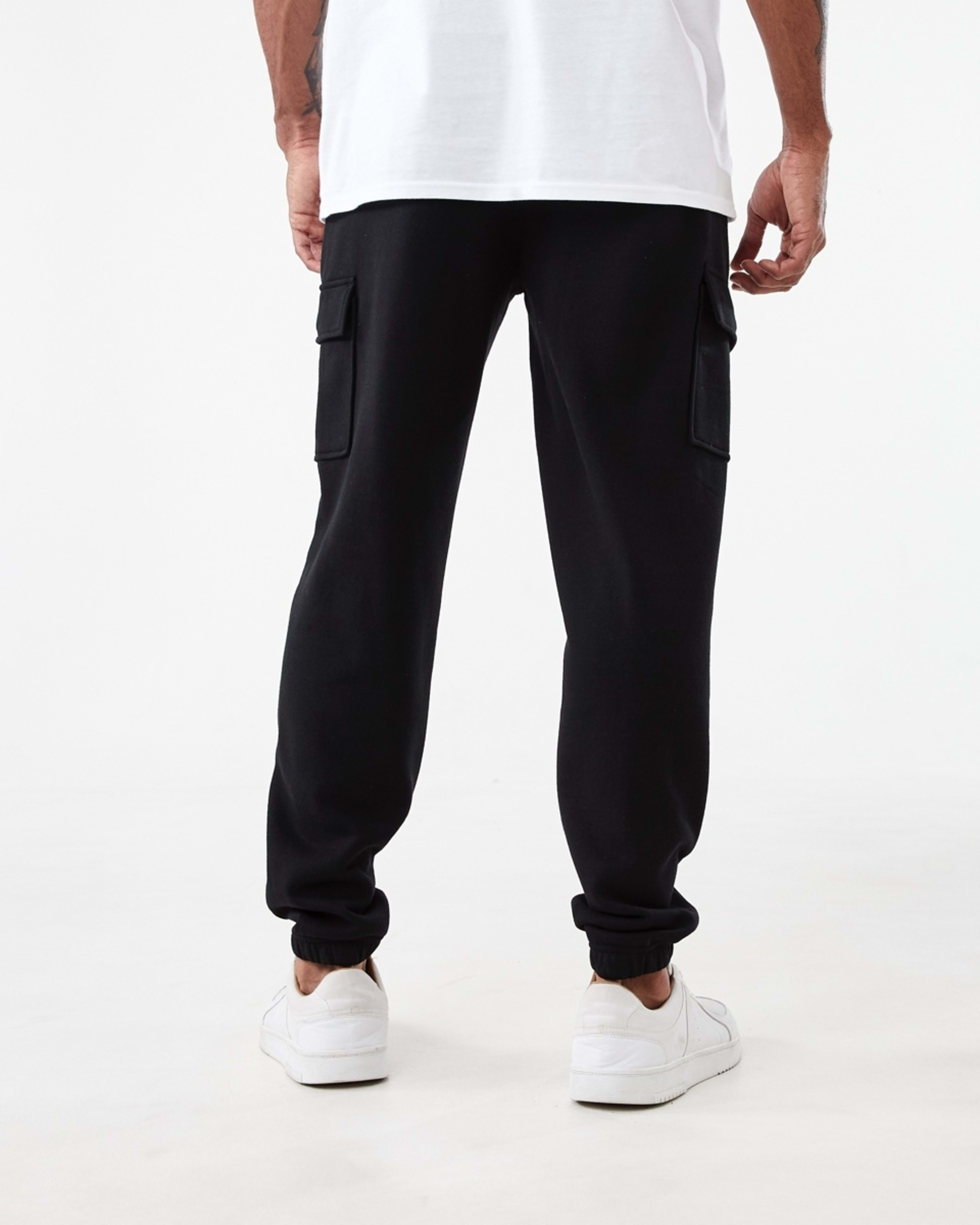 3 Cargo Trackpants Black, 3 of 6