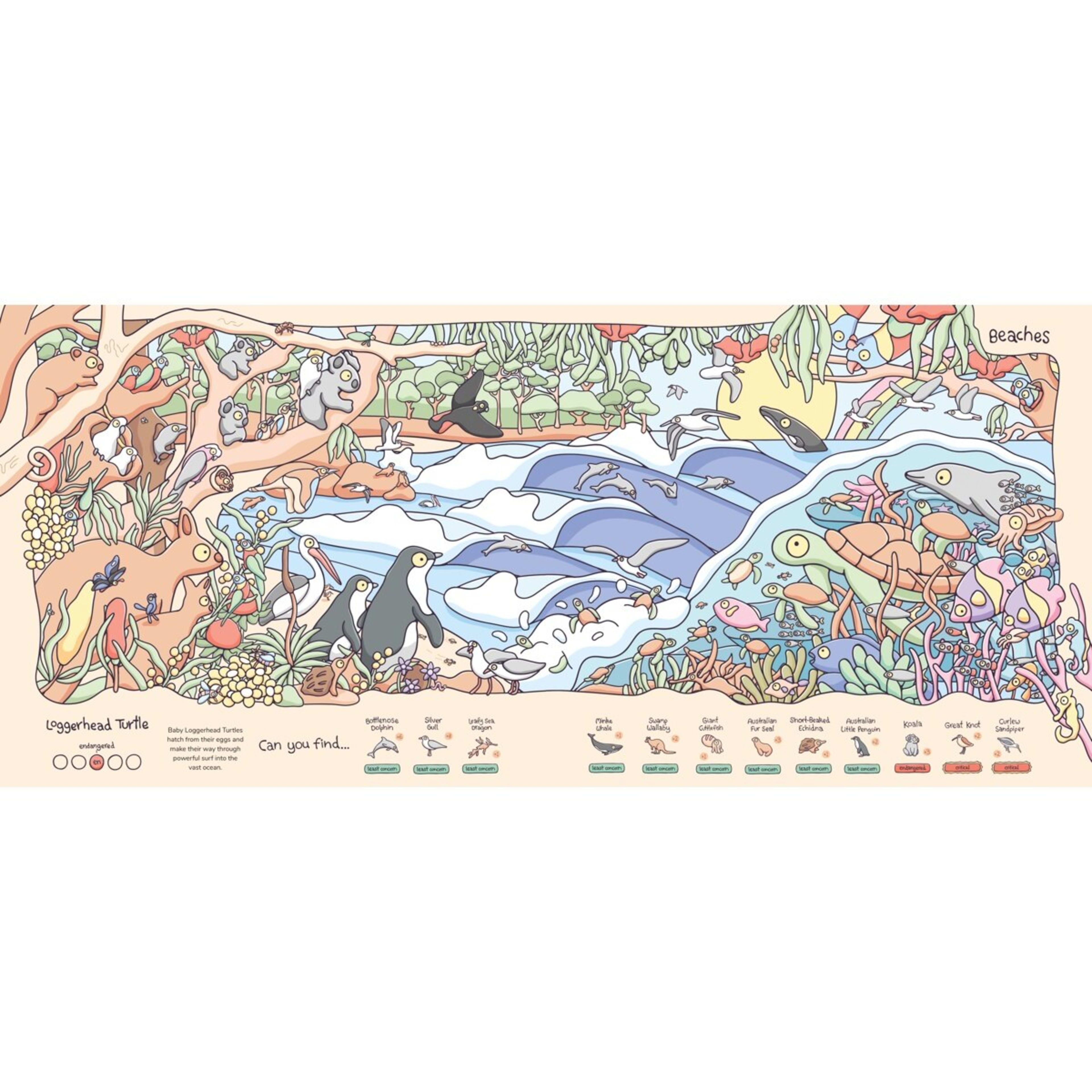 5 Australian Animals: From Beach to Bush by Brentos - Book, 5 of 5