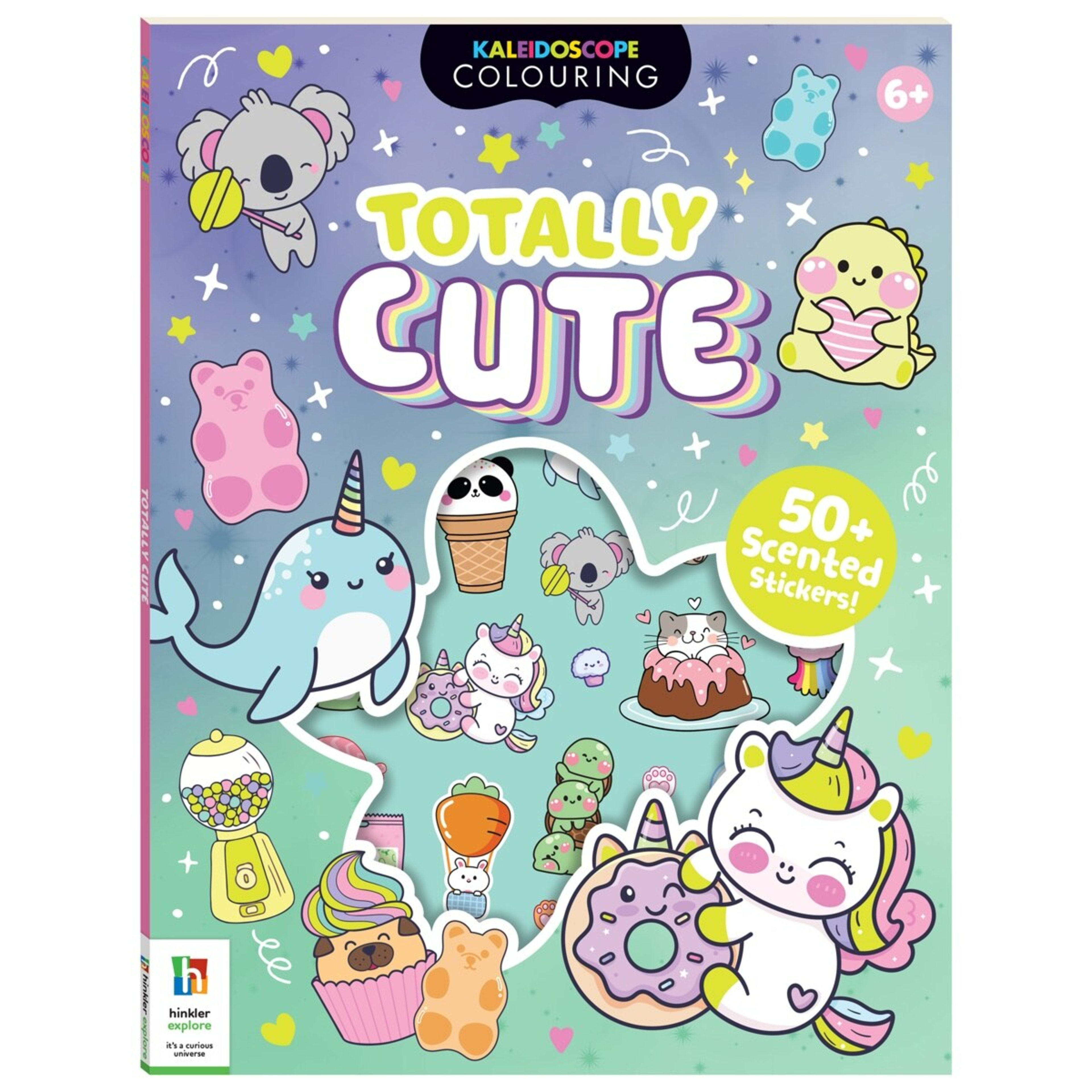 1 Kaleidoscope Colouring: Totally Cute - Book