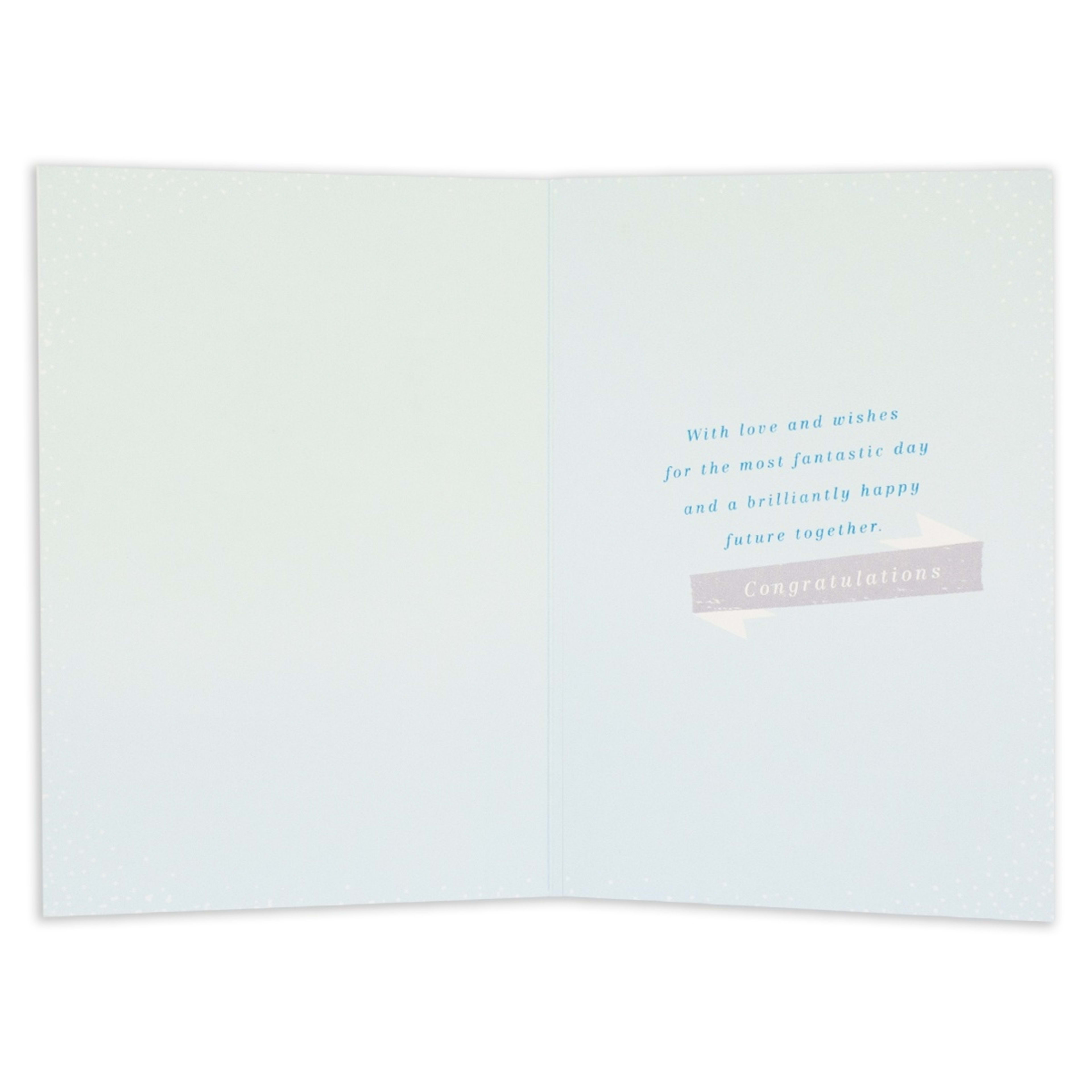 2 Connections from Hallmark Wedding Congratulations Card - Mr & Mrs, 2 of 3
