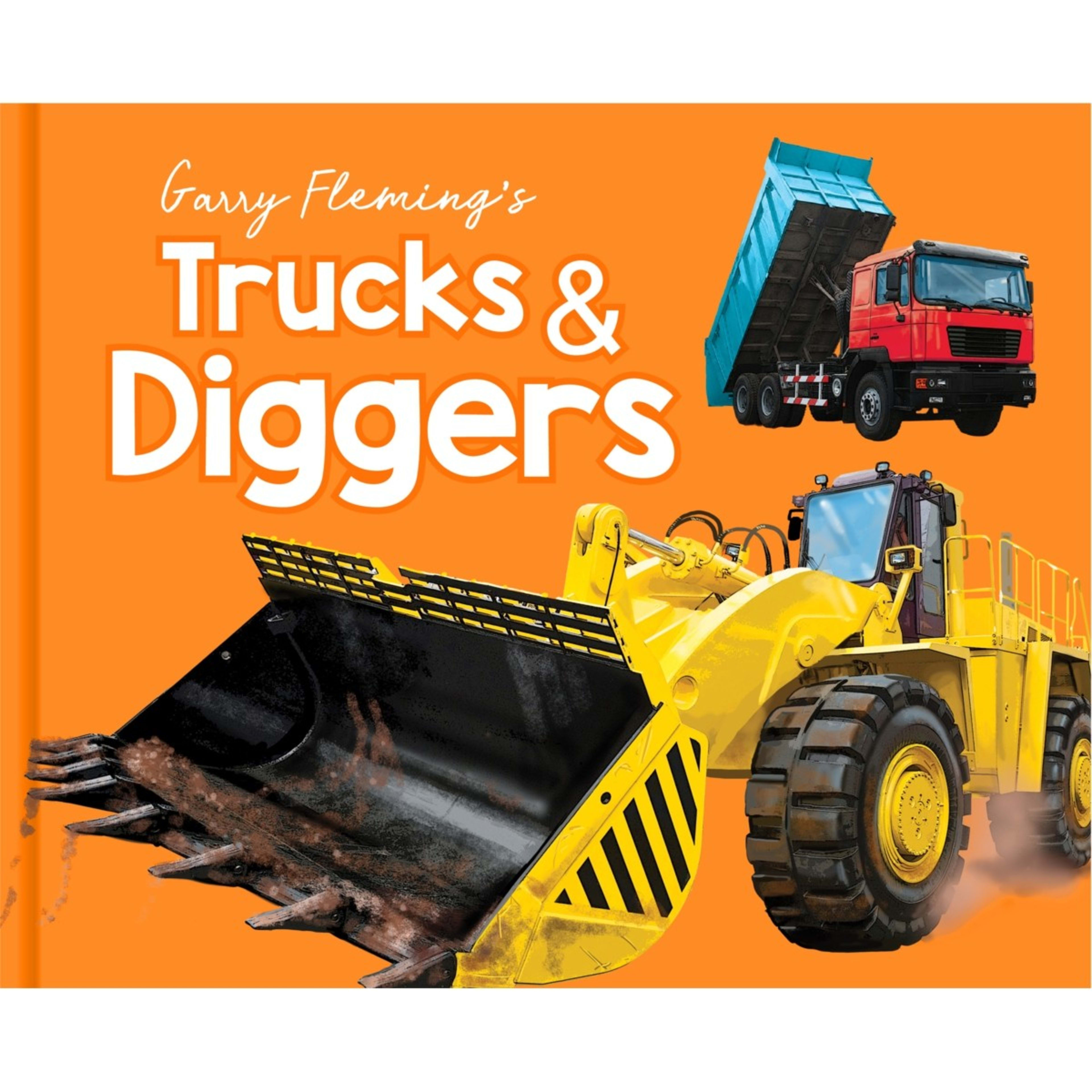 1 Trucks and Diggers by Garry Fleming - Book