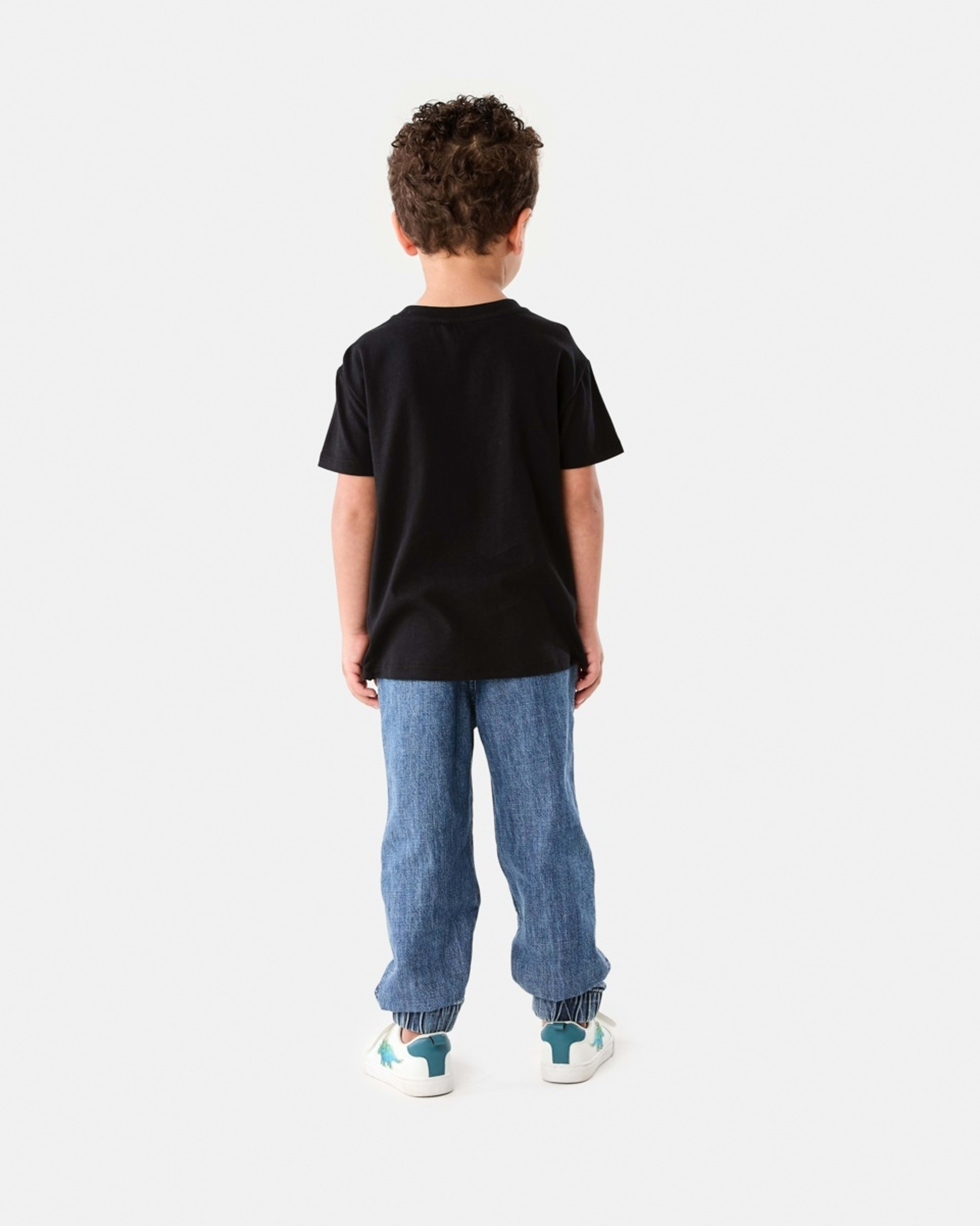 6 Chest Print T-shirt SKATE DOG KMART BLACK, 6 of 6