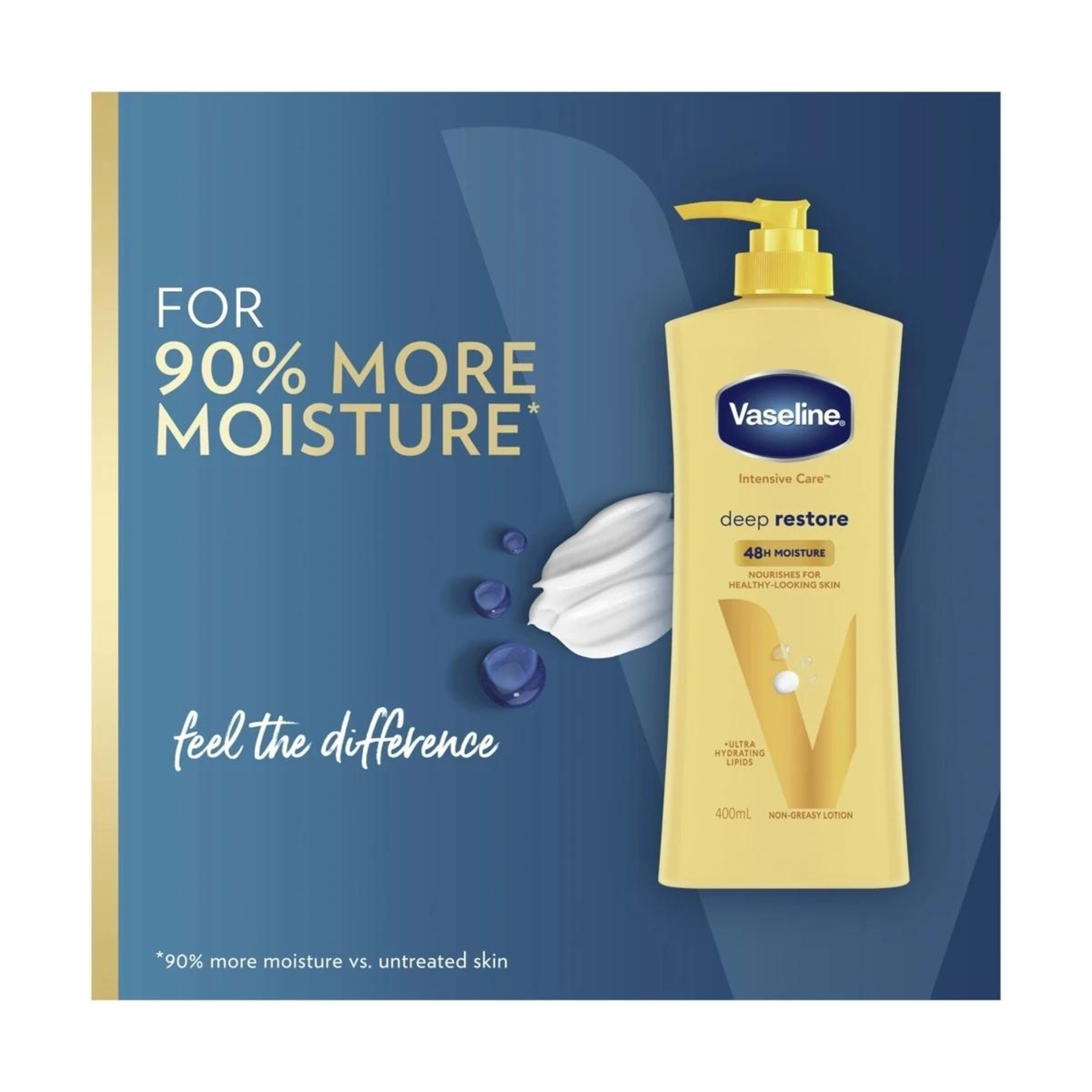 4 Vaseline Deep Restore Intensive Care Body Lotion 400ml, 4 of 5