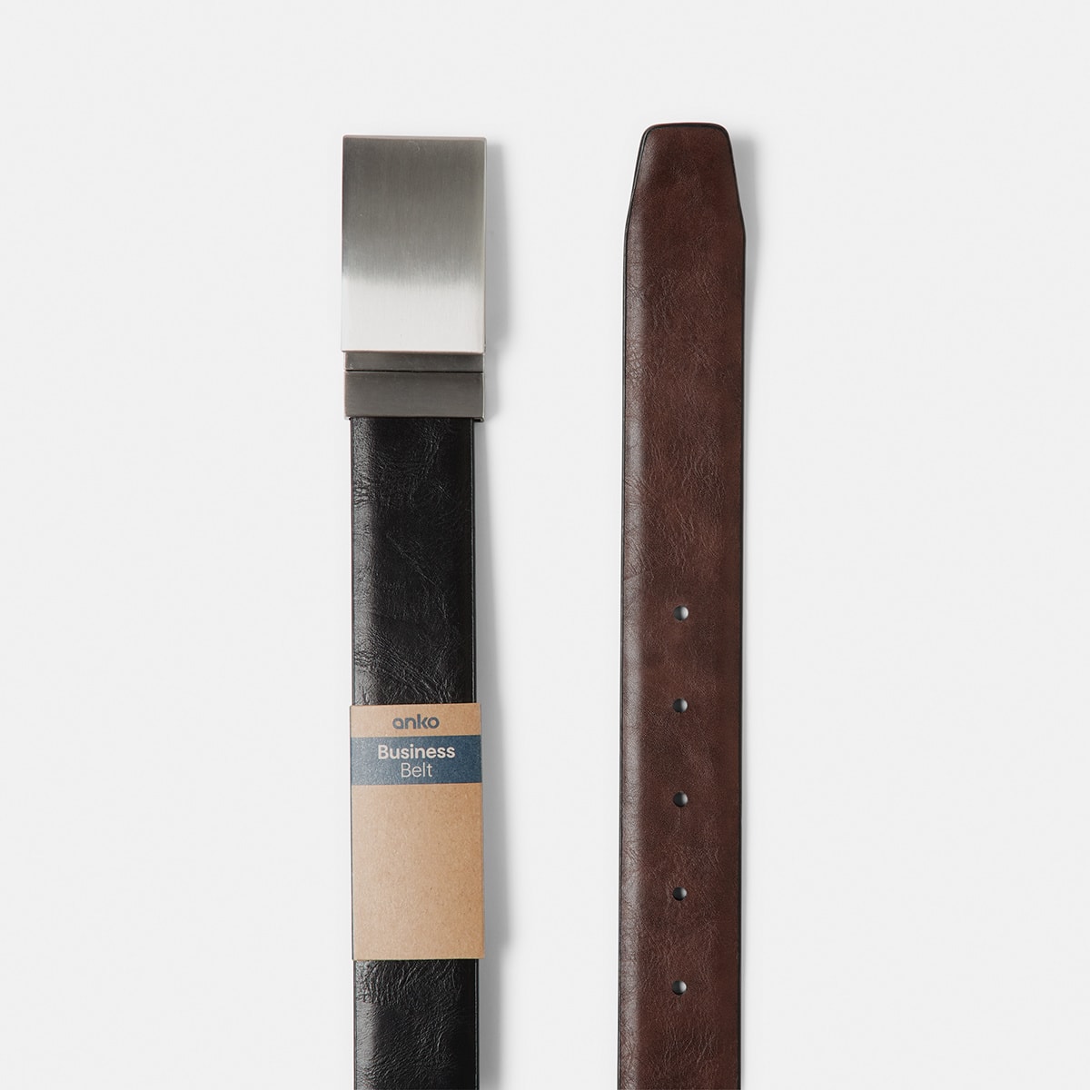 Reversible Plate Buckle Belt Kmart