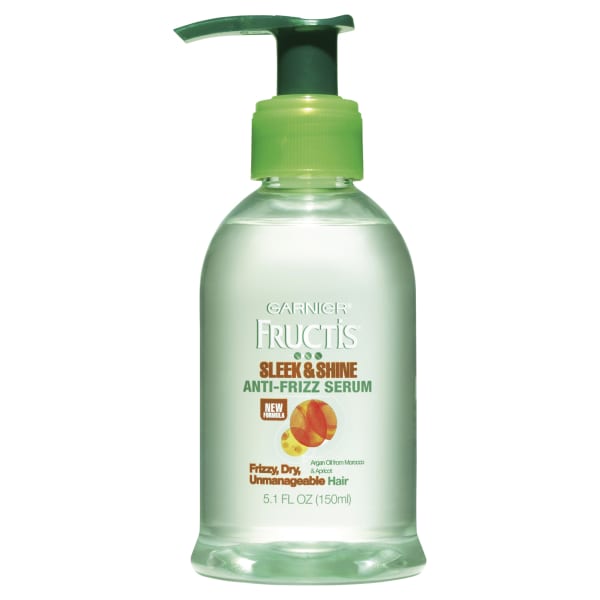 150ml Garnier Fructis Sleek and Shine Anti-Frizz Serum - Kmart 150ml Garnier Fructis Sleek and Shine Anti-Frizz Serum - Kmart