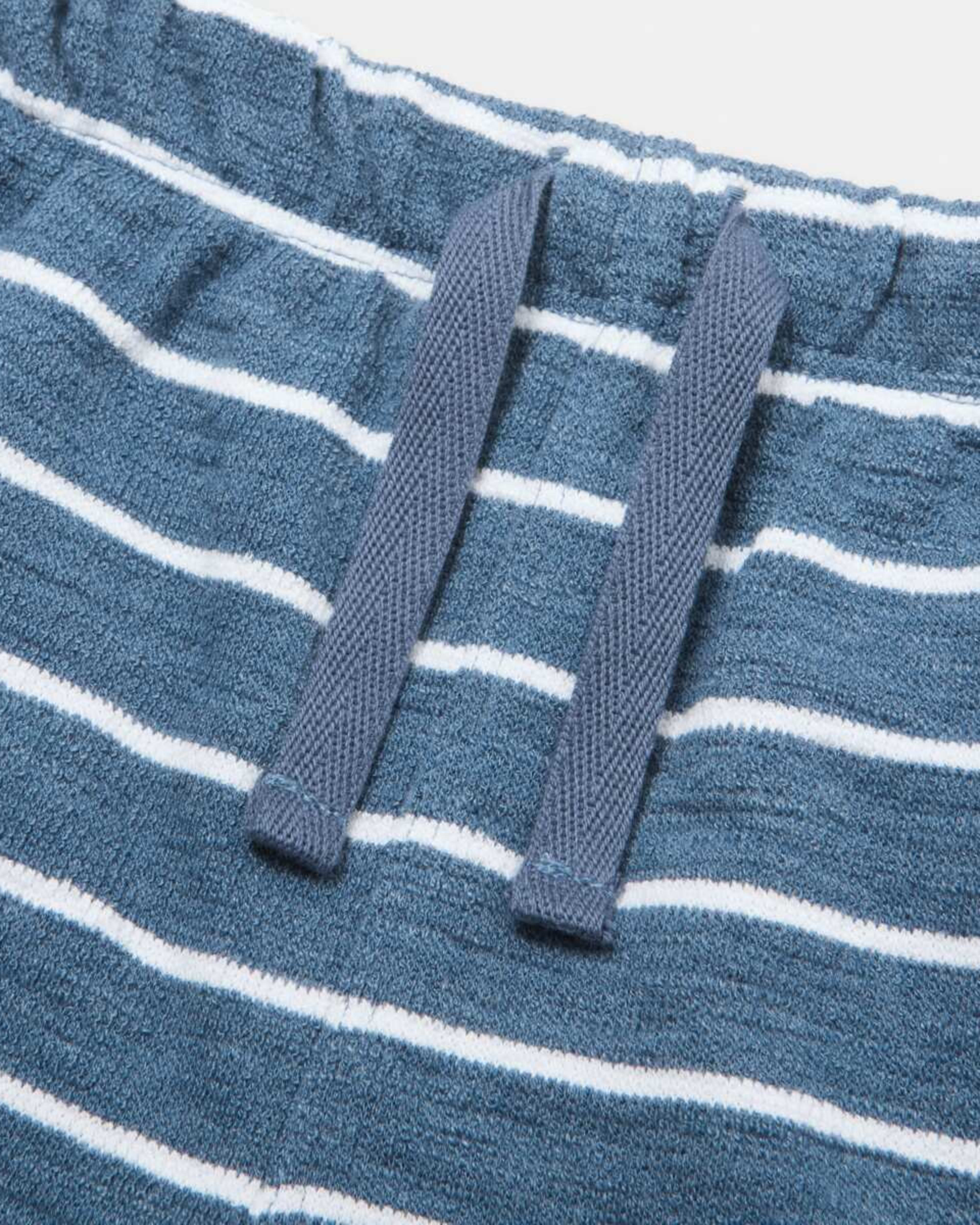 5 2 Piece Slub Set Slub Thick Thin Stripe Muted Navy, 5 of 6