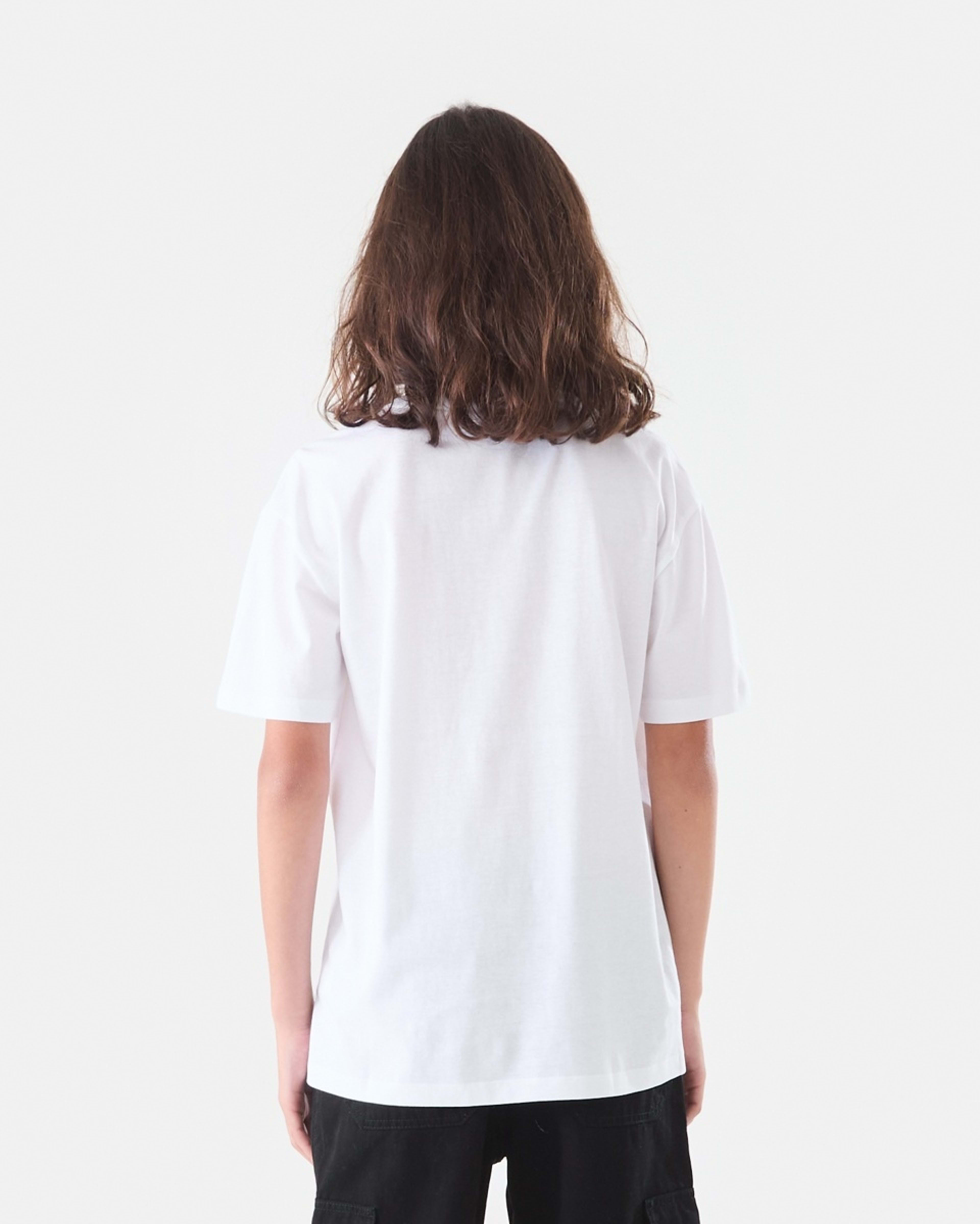 2 Short Sleeve Graphic Print T-shirt Wht Graff, 2 of 6