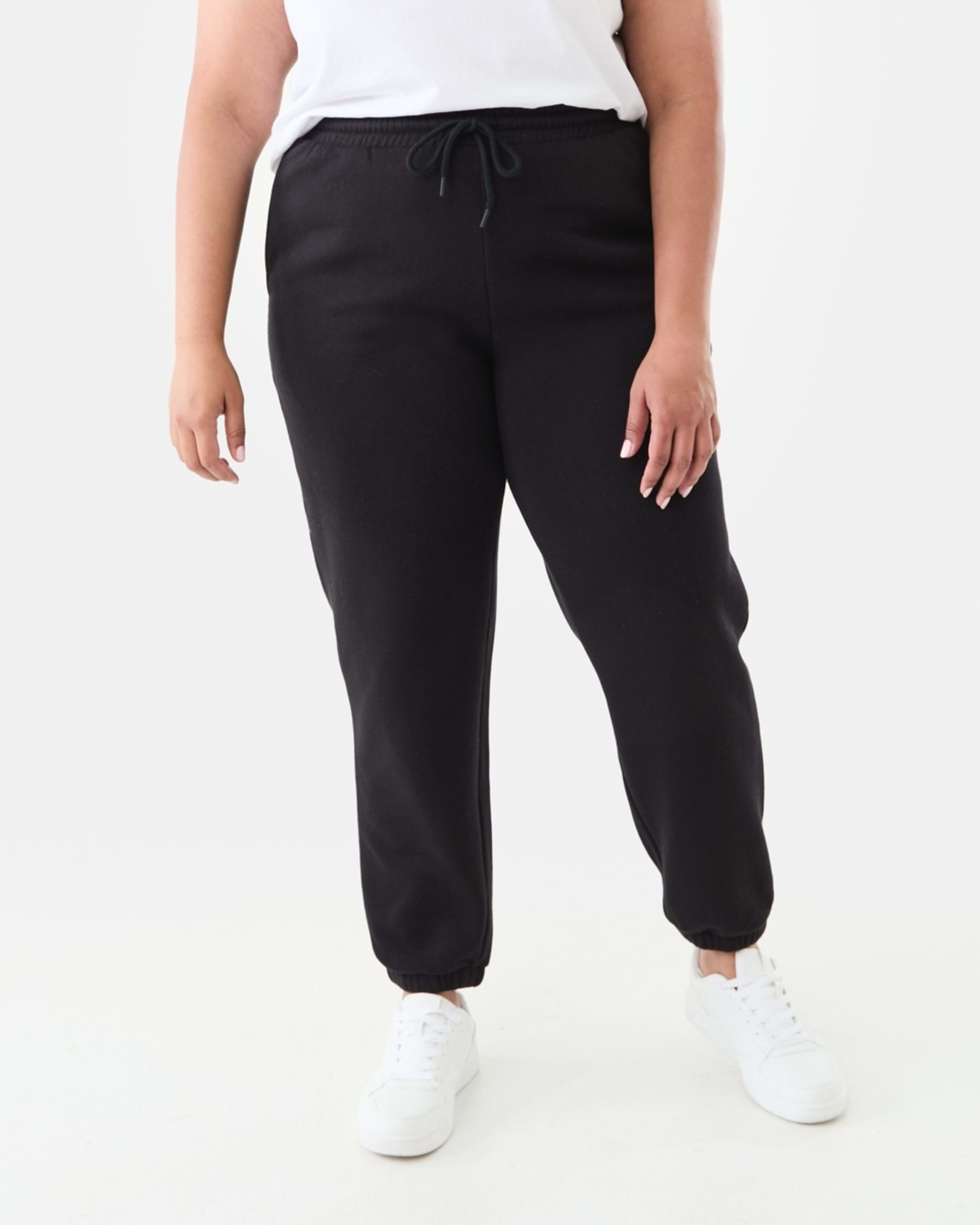 1 Curve Tracksuit Cuff Joggers Black