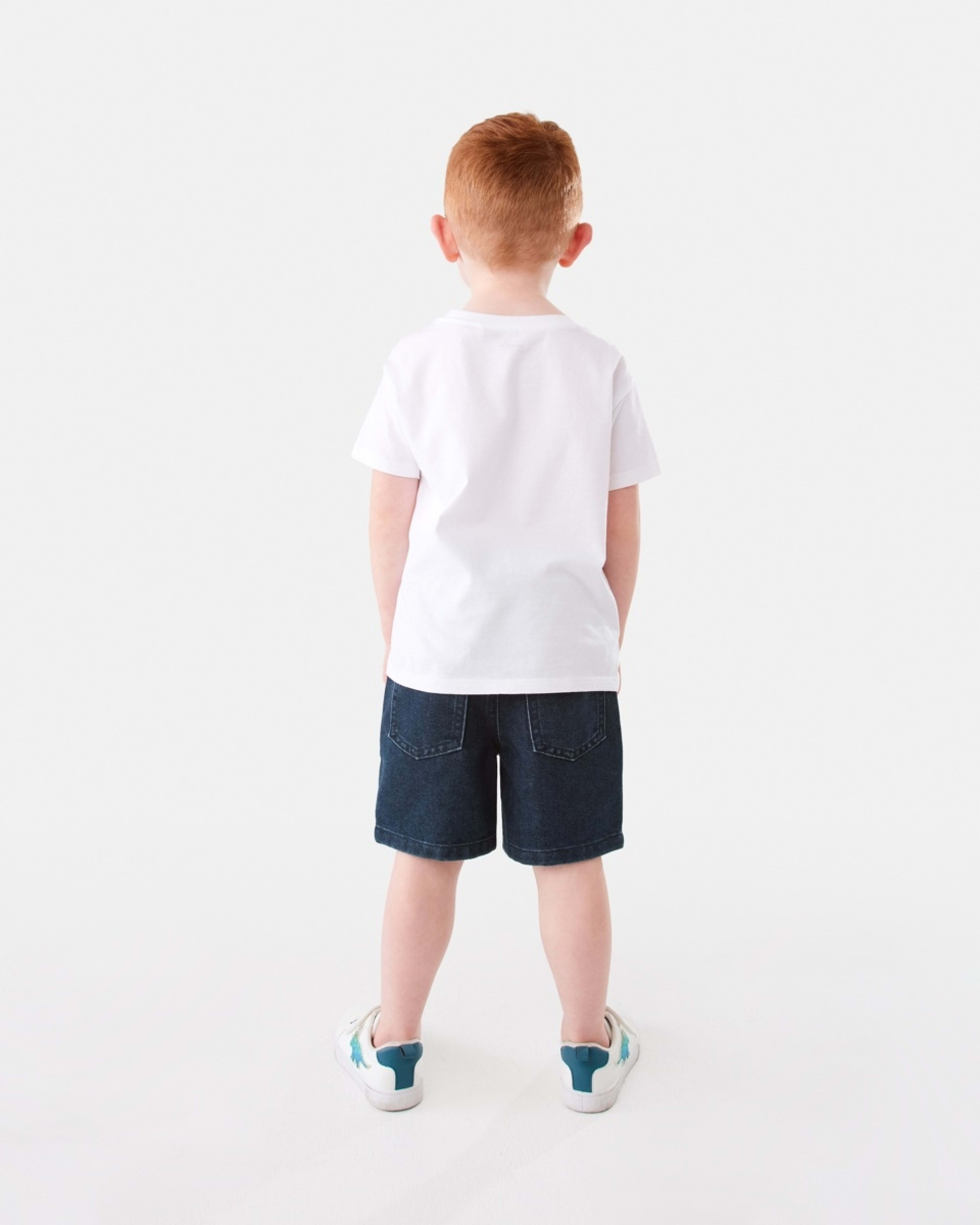 6 Denim Shorts Indigo, 6 of 8