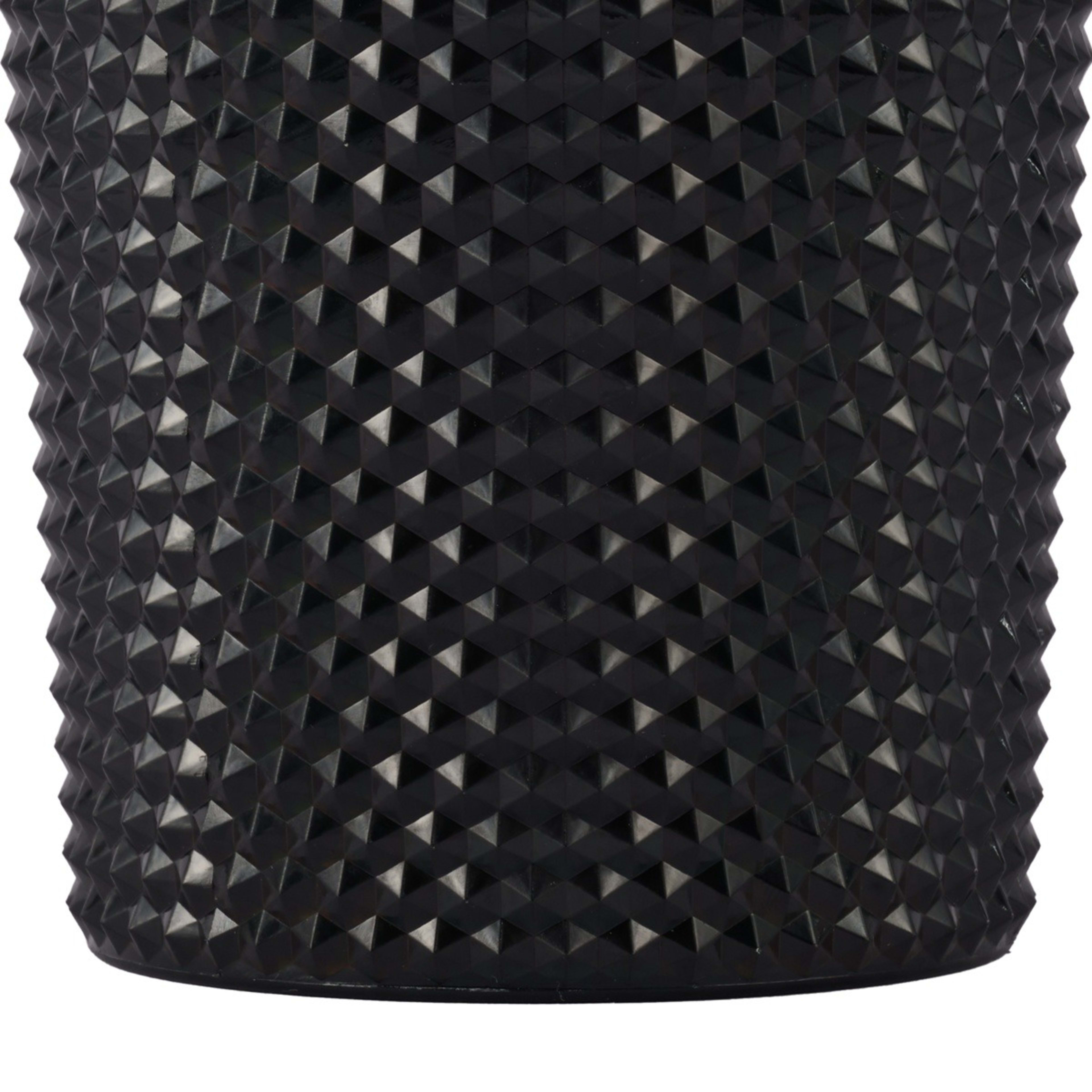 7 Black Textured Smoothie Tumbler, 7 of 9
