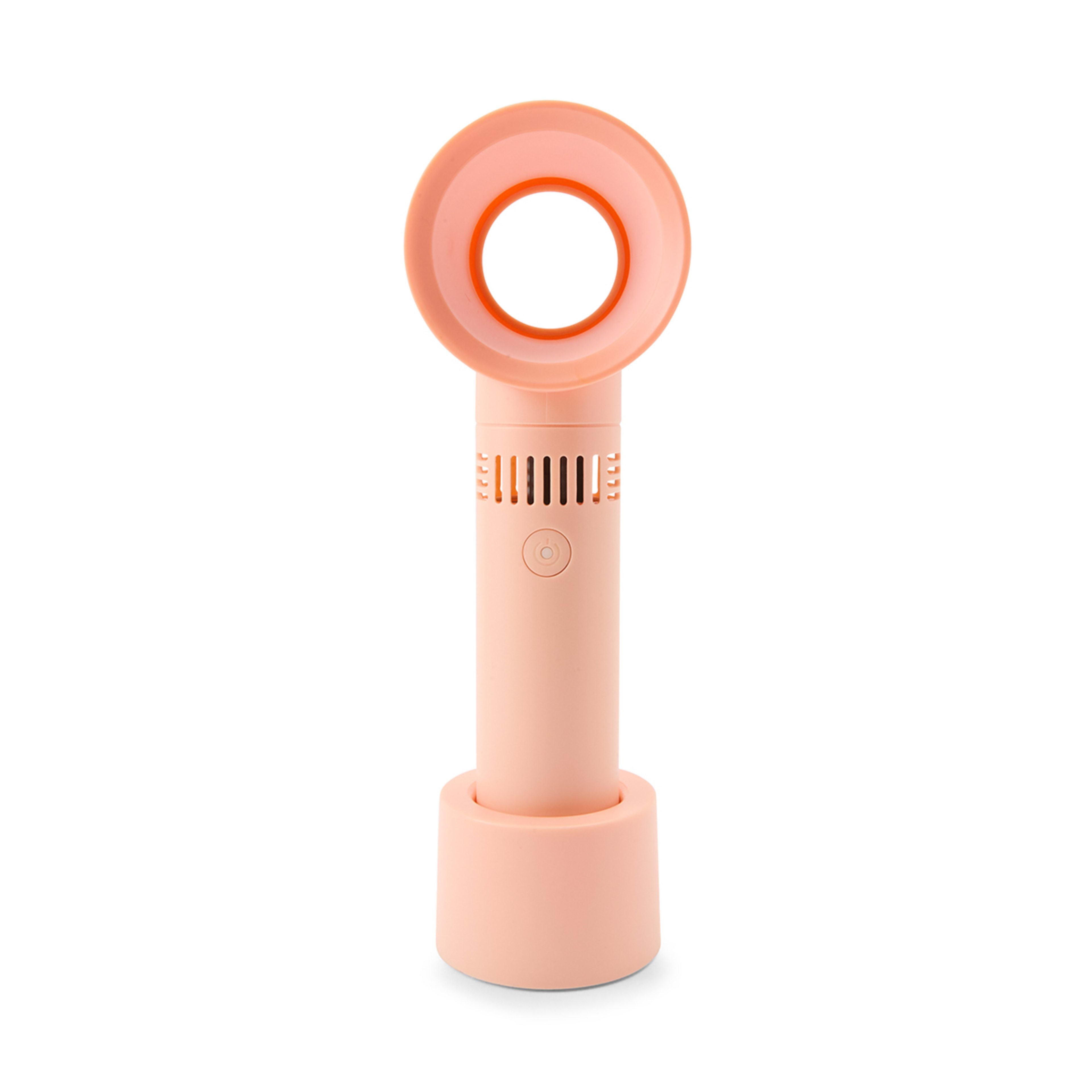 7 Bladeless Portable Handheld Fan - Orange, 7 of 10