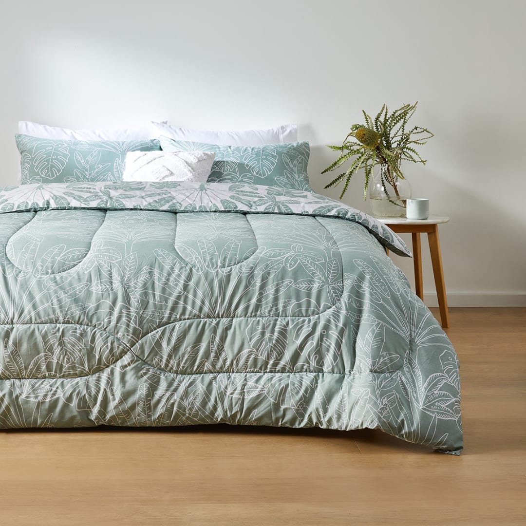 Peta Cotton Rich Reversible Comforter Set Queen Bed Kmart