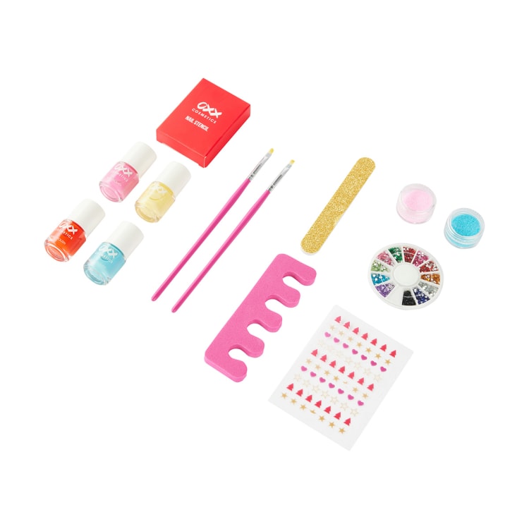 OXX Cosmetics 13 Piece Create and Play Nail Art Set Shine Bright