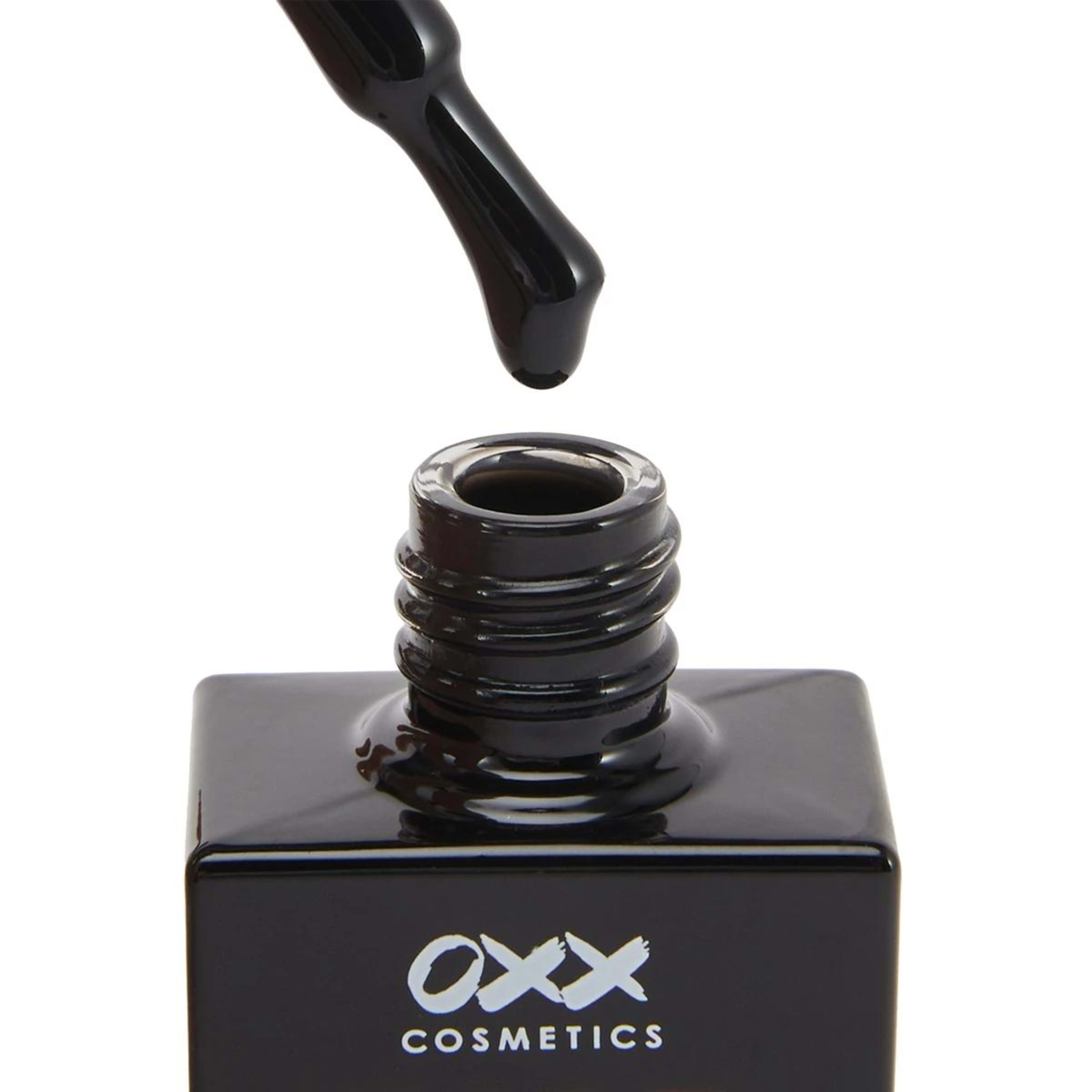 2 OXX Cosmetics BIAB Gel Nail Polish - Black, 2 of 4