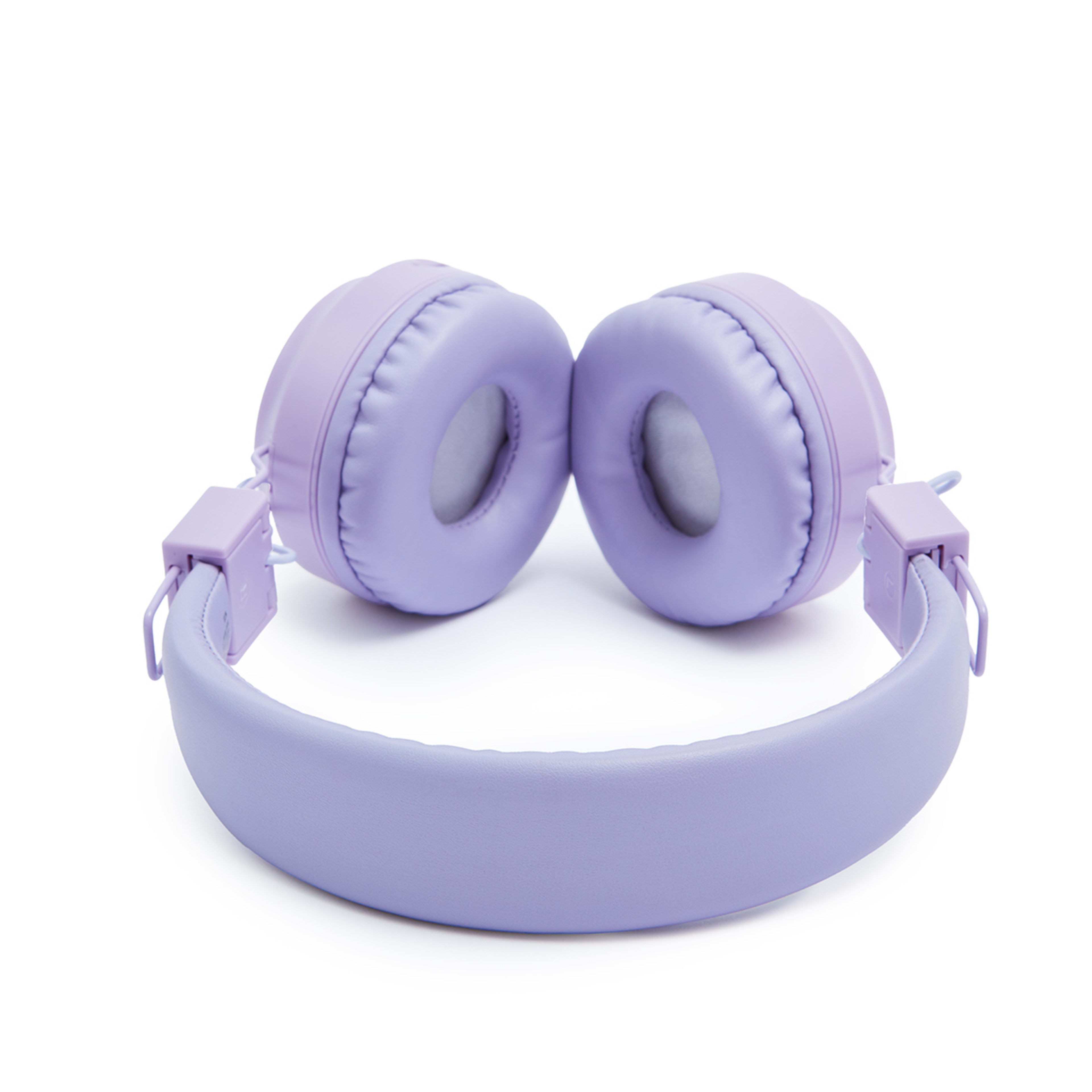 5 Buddy Light Up Bluetooth Headphones - Lilac, 5 of 10
