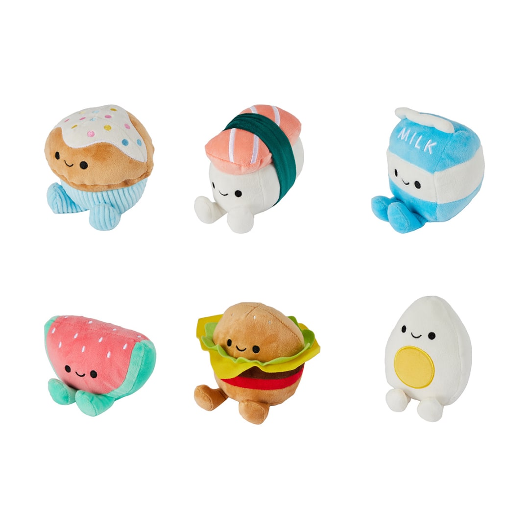 Mini Food Plush Toy Assorted Kmart
